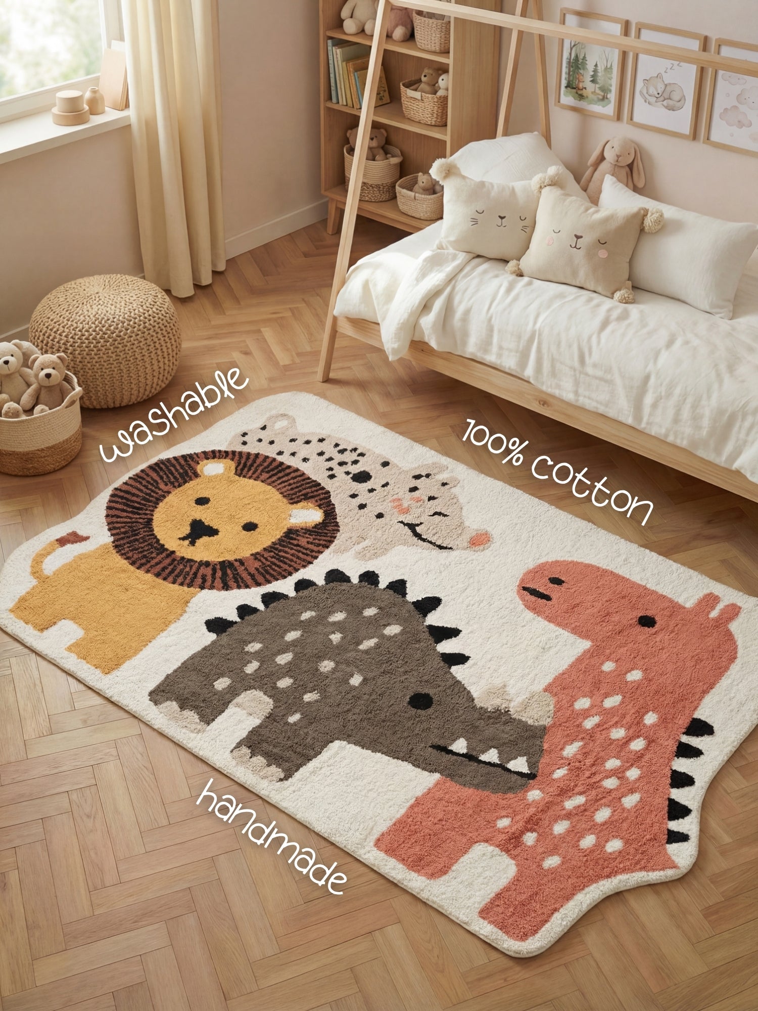 Hanse Home Snuggle Barnmatta Zoey creme flerfärgad