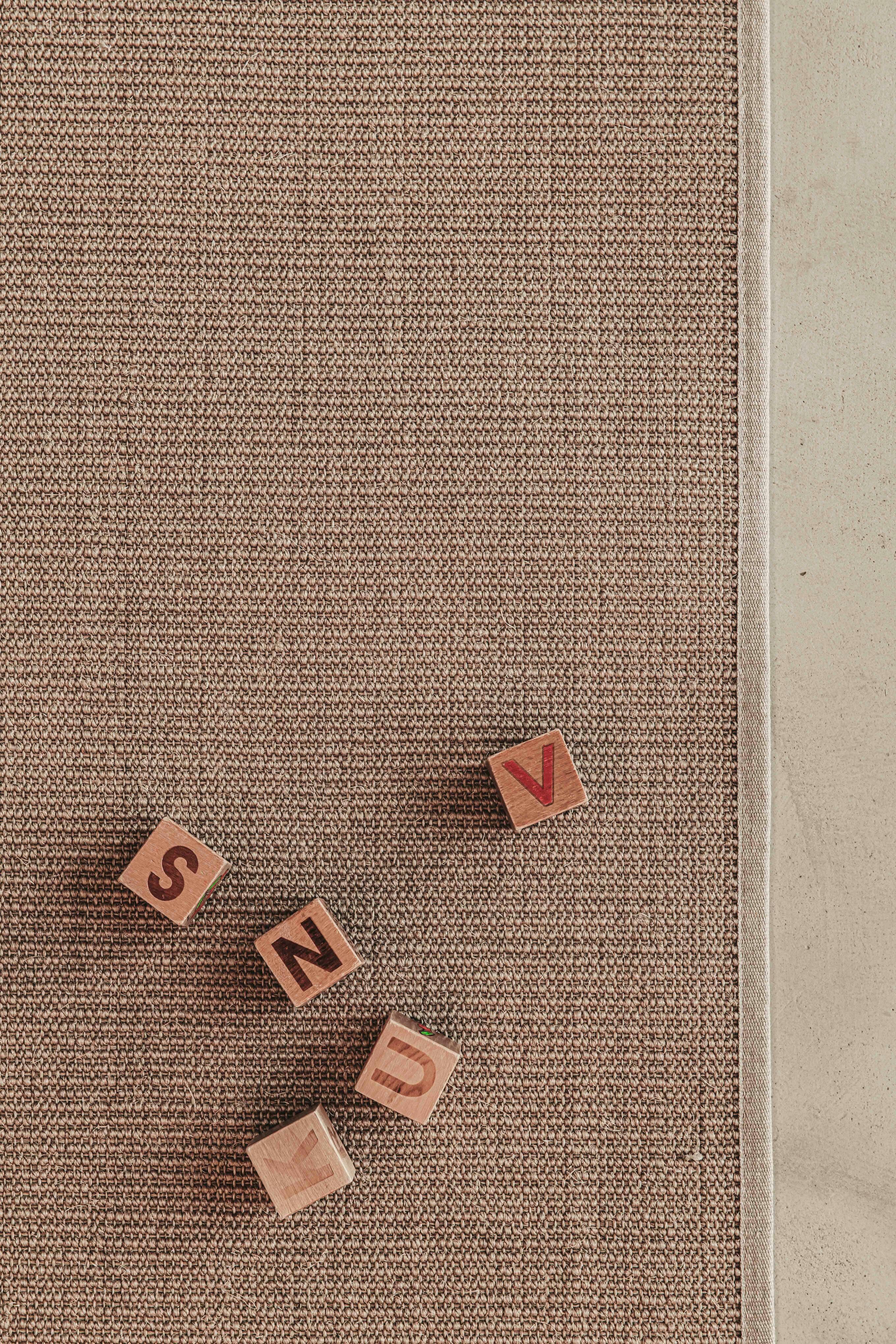 Sisal Beige-grey Specialmått