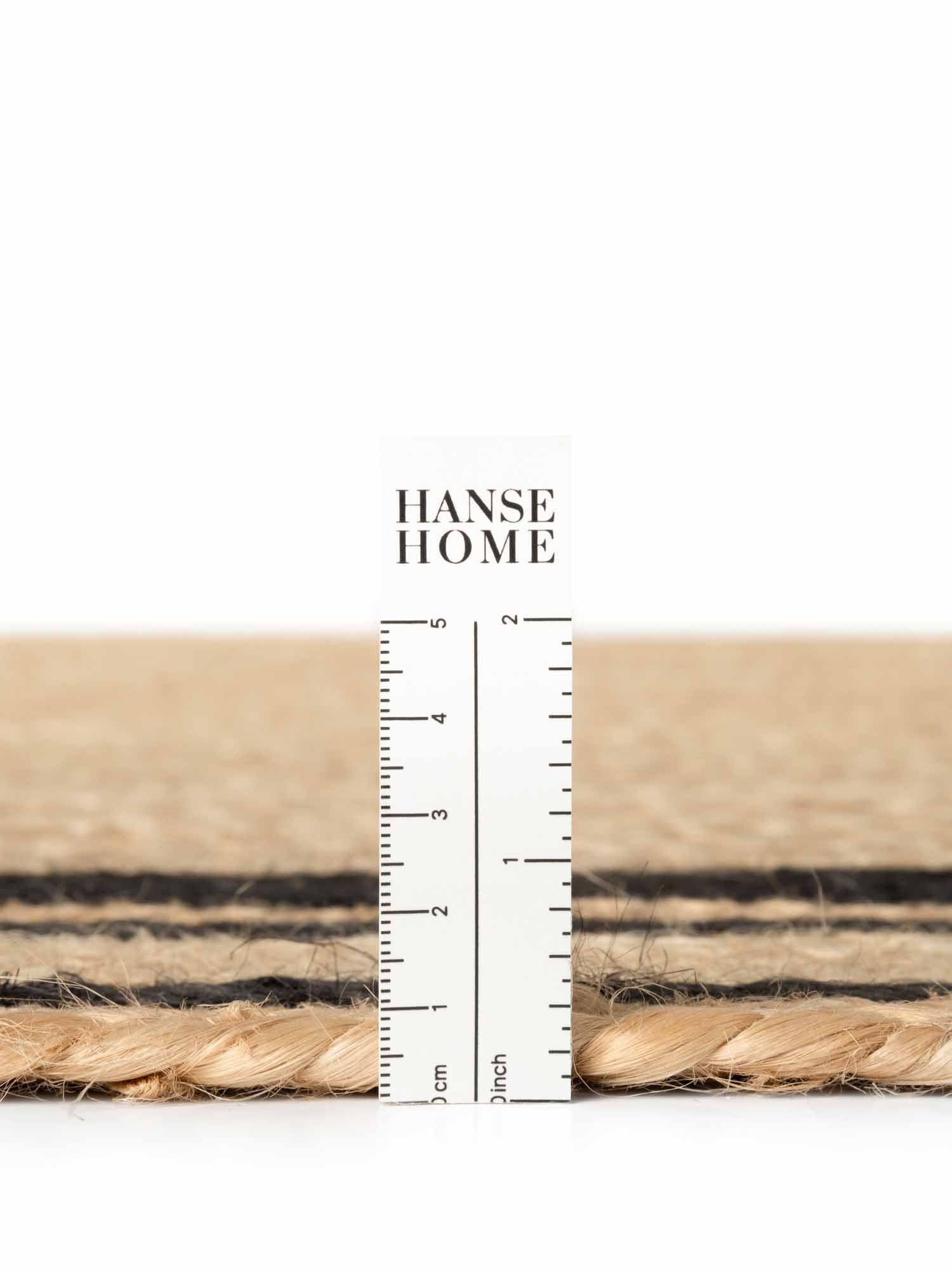 Hanse Home Looma Jutematta Looma natur guld svart