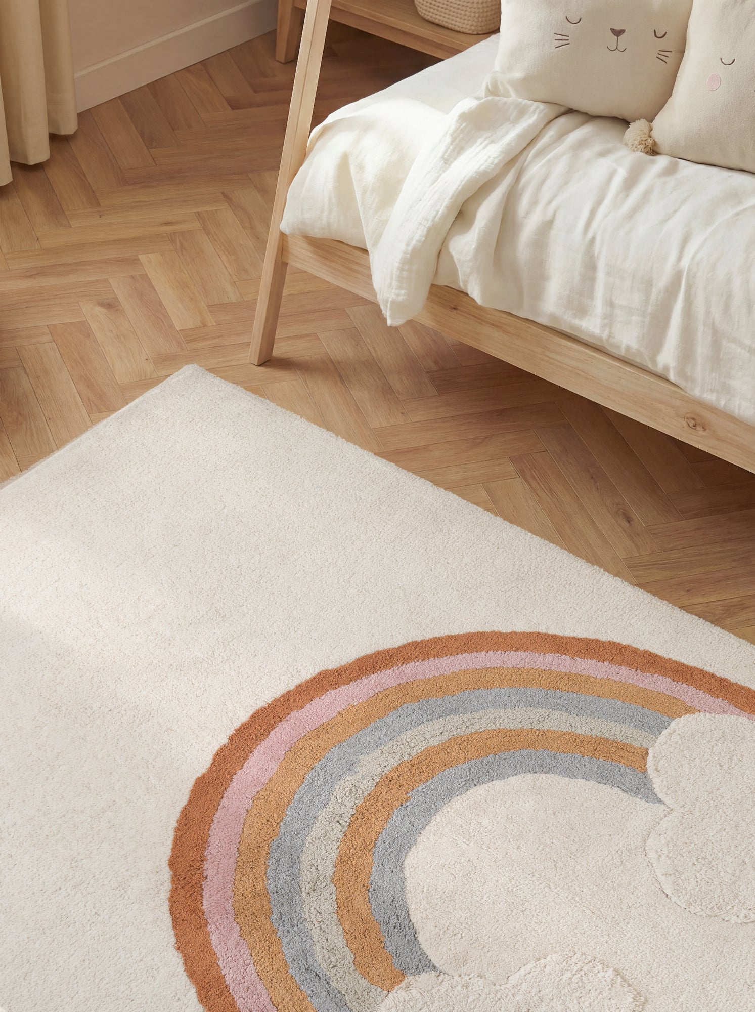 Hanse Home Snuggle Barnmatta Petite Melodie creme flerfärgad