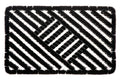 Hanse Home Mix Mats Dörrmatta kokos Grid Brushes svart kokos