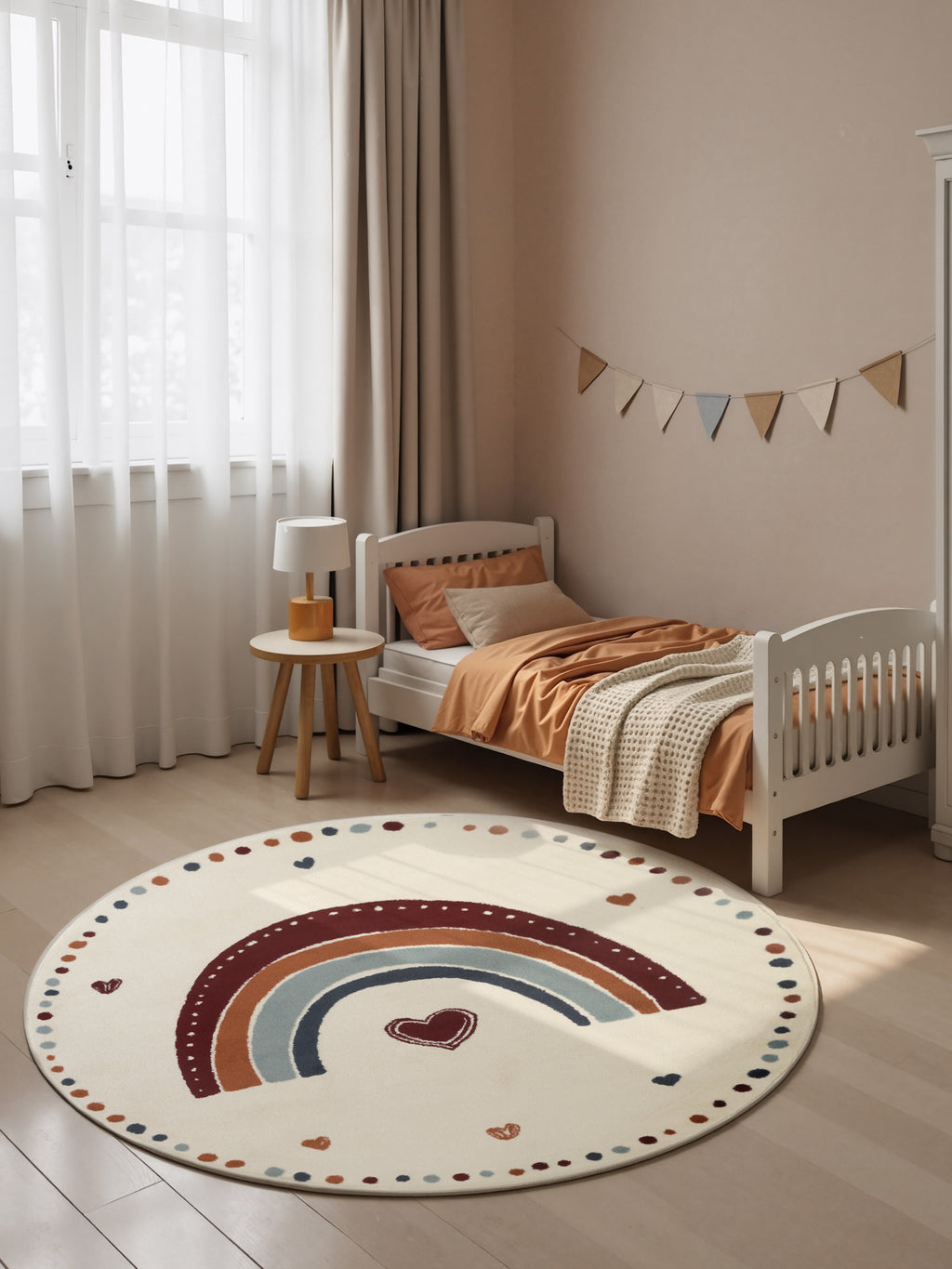 Hanse Home Adventures Barnmatta Luvy creme flerfärgad