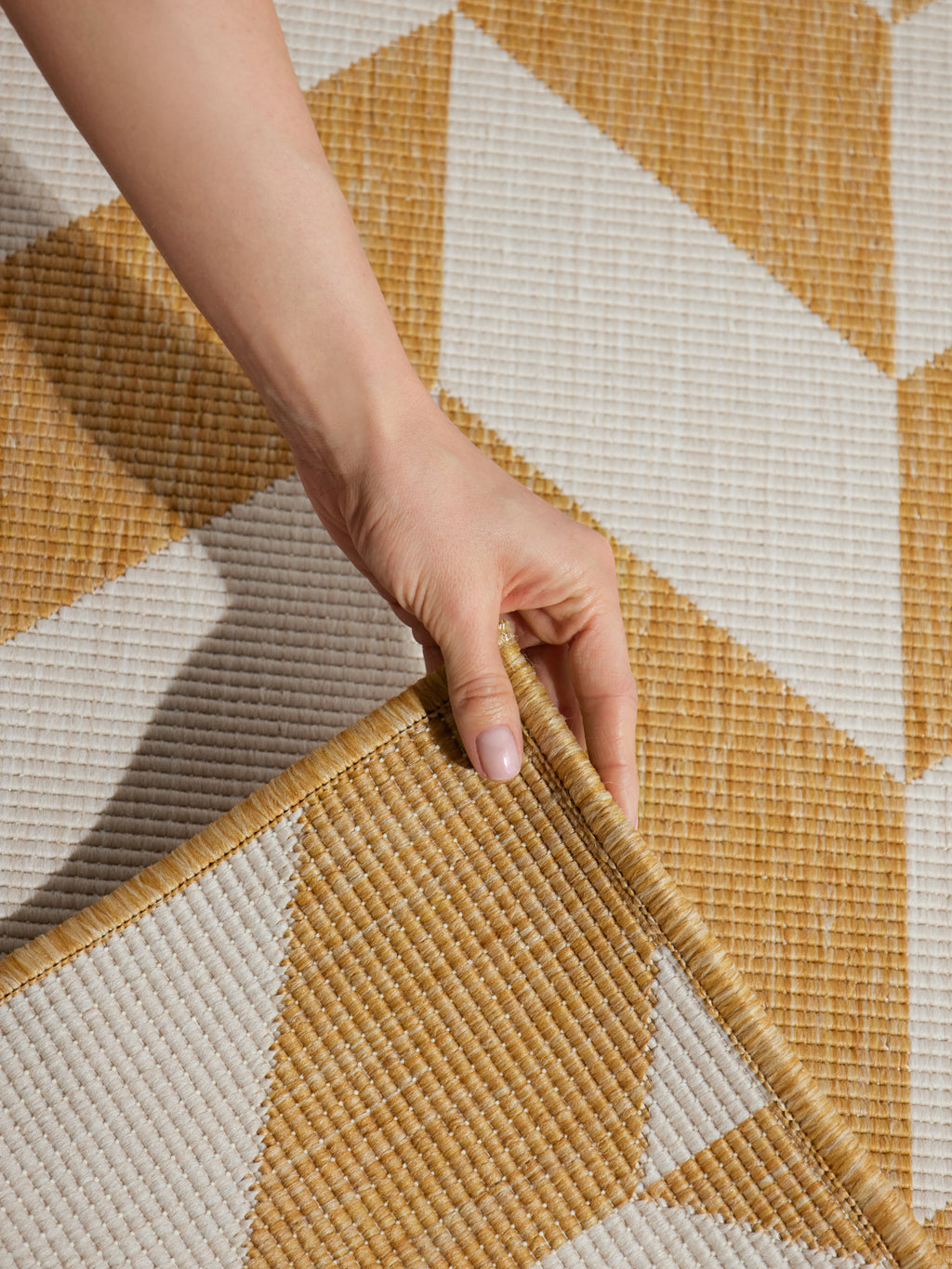 Terrick ockra vit