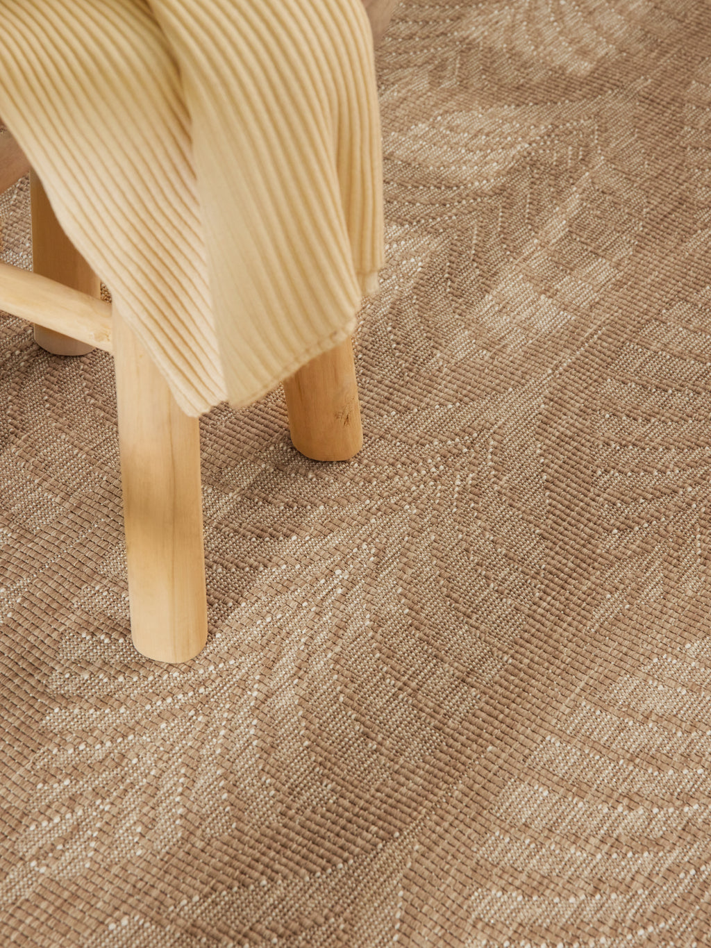 Hanse Home Duet Vändbar inom- och utomhusmatta Liora Jute vit
