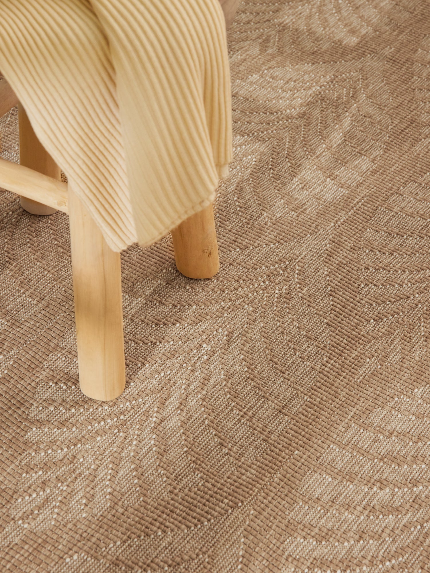 Hanse Home Duet Vändbar inom- och utomhusmatta Liora Jute vit