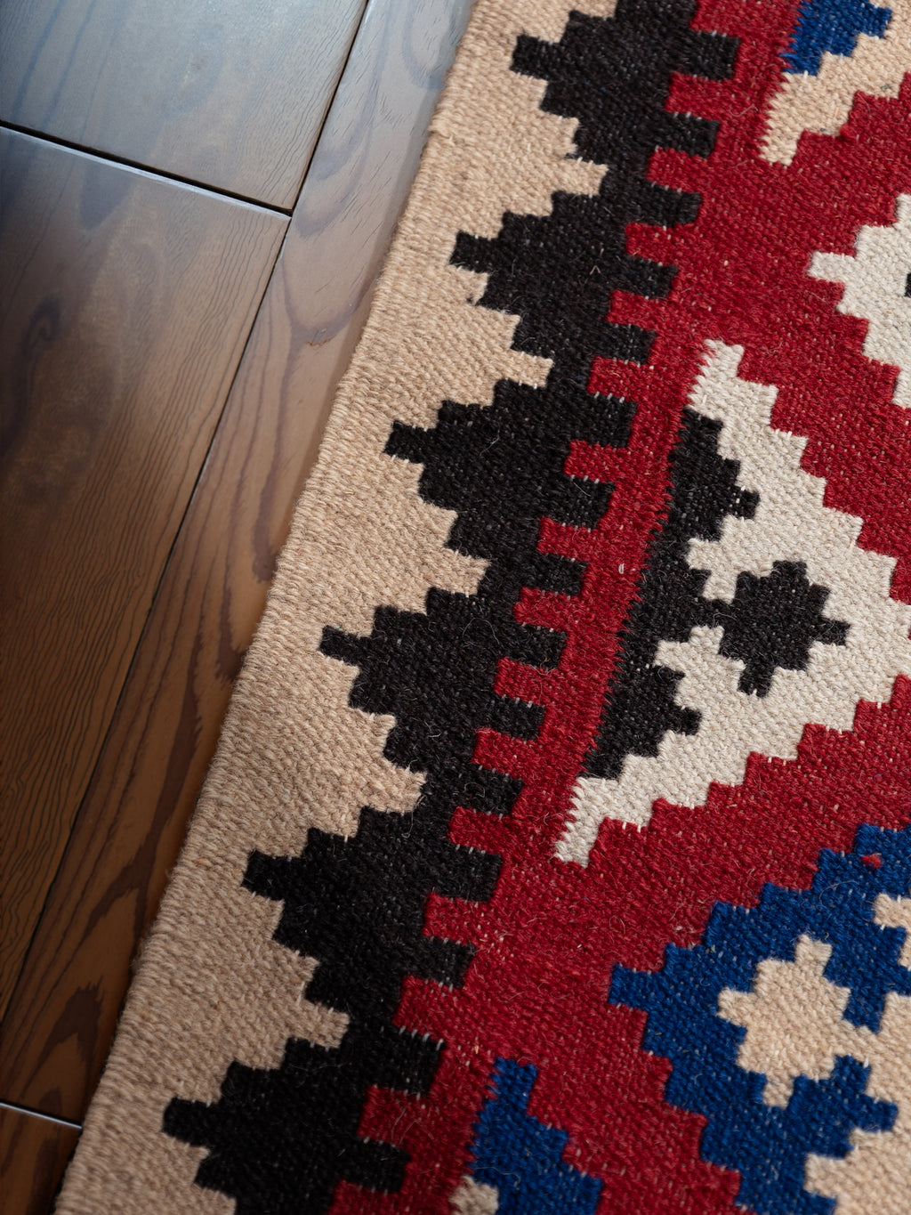 Hanse Home Kamal Afghansk kelimmatta Rami creme flerfärgad