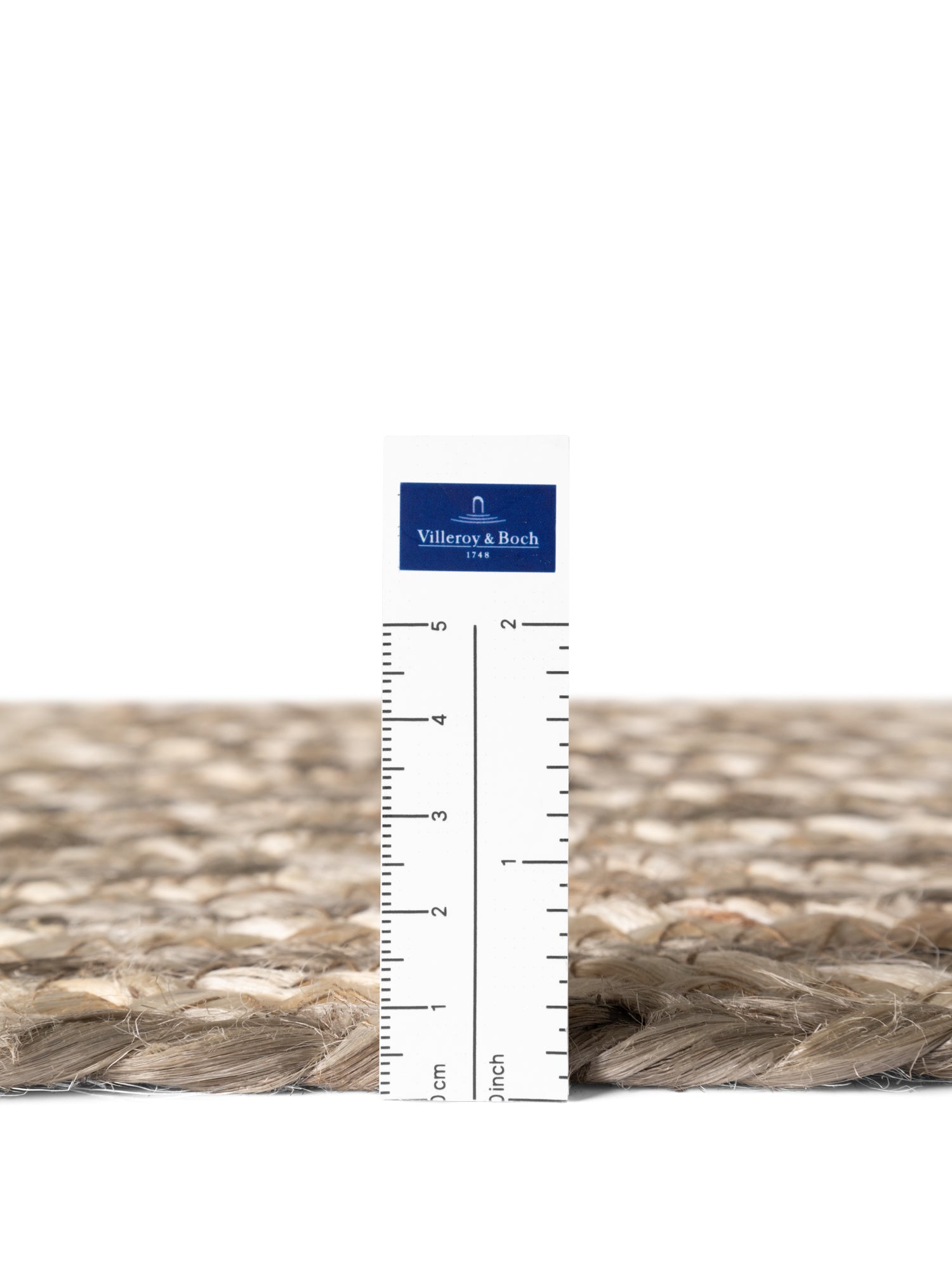 Hanse Home Juno Jutematta Juno Line natur vit Brown