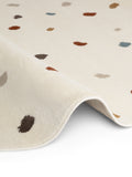 Hanse Home Adventures Barnmatta Rund Funny Dots creme flerfärgad
