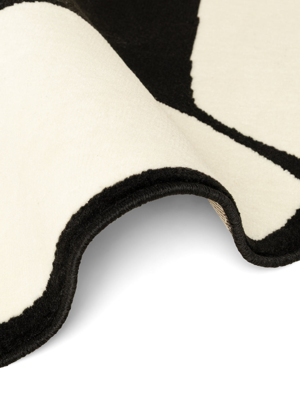 Designvelour fotbollsmatta rund