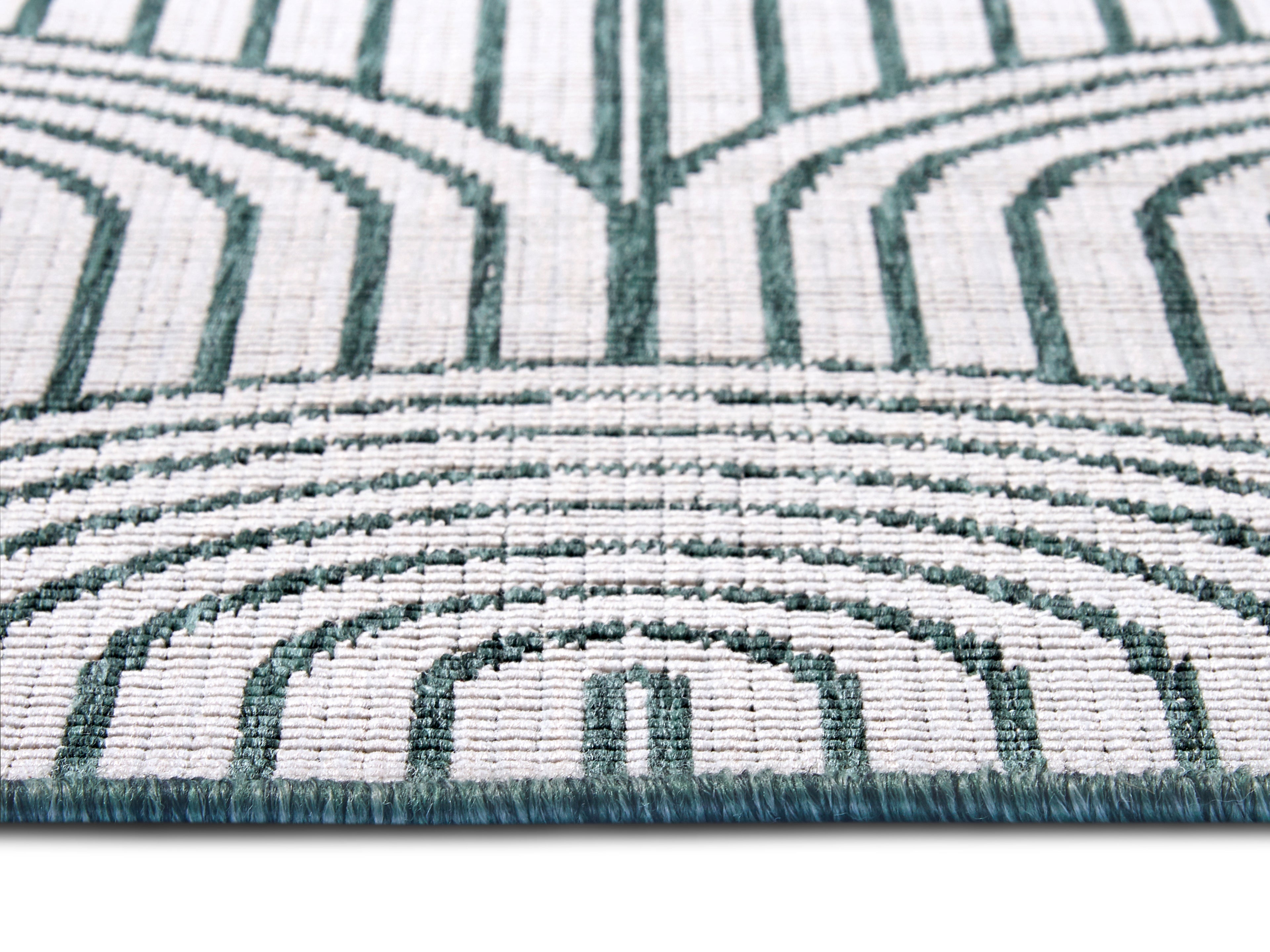 Hanse Home Flatweave Vändbar inom- och utomhusmatta Pangli grön