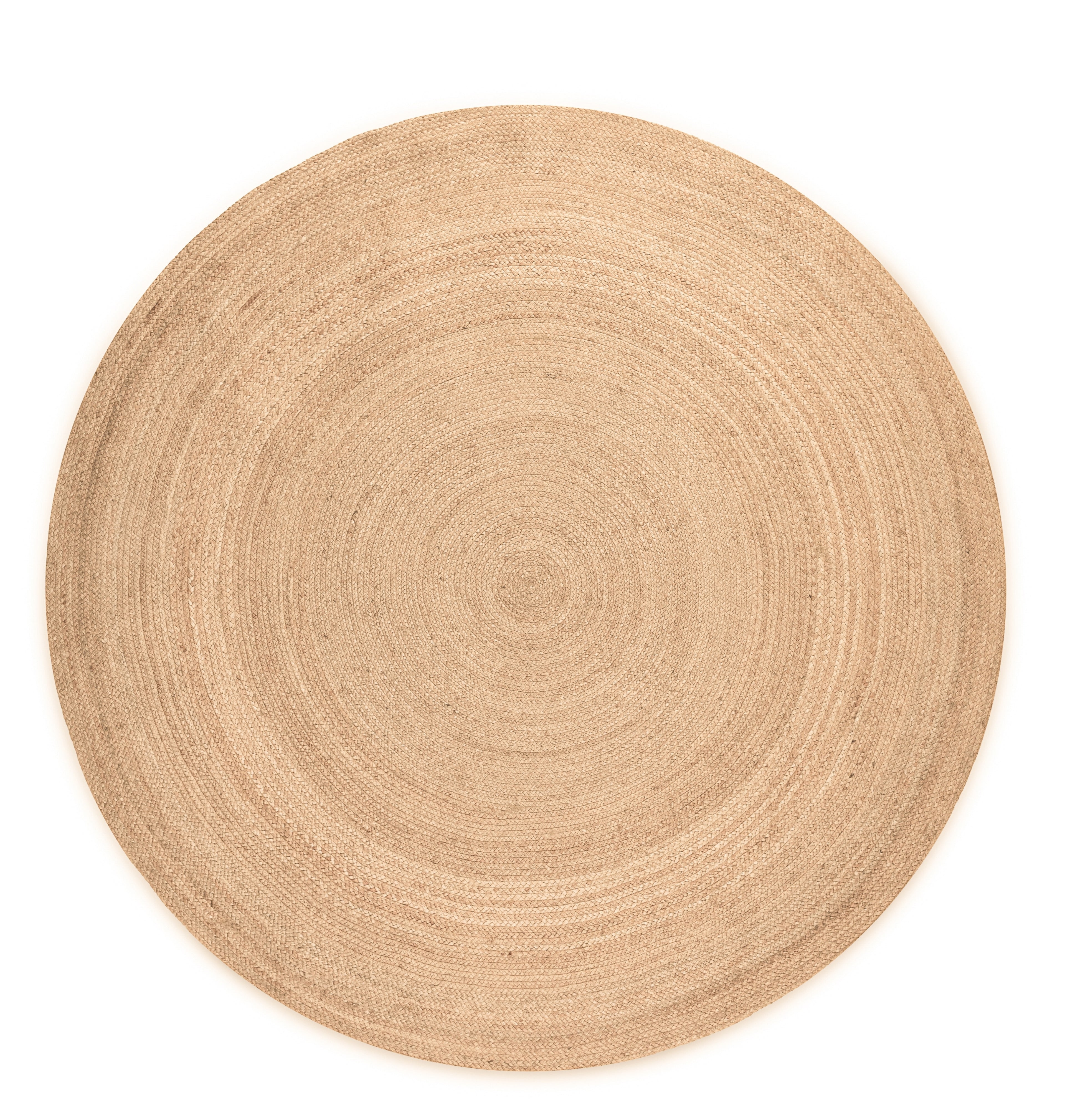 Hanse Home Jute Braided Jutematta rund Rangpur natur guld