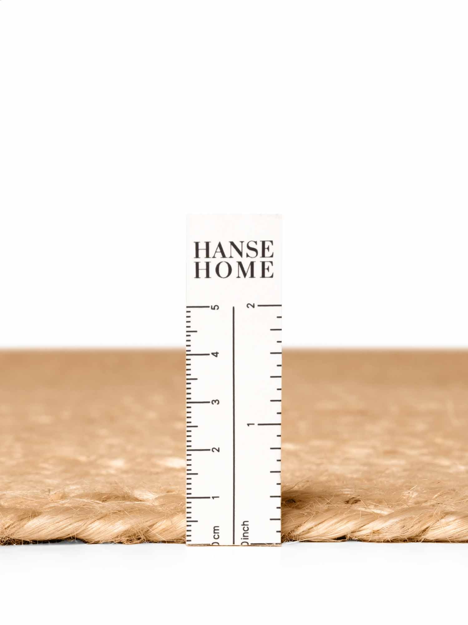 Hanse Home Jute Braided Jutematta oval Rangpur natur guld