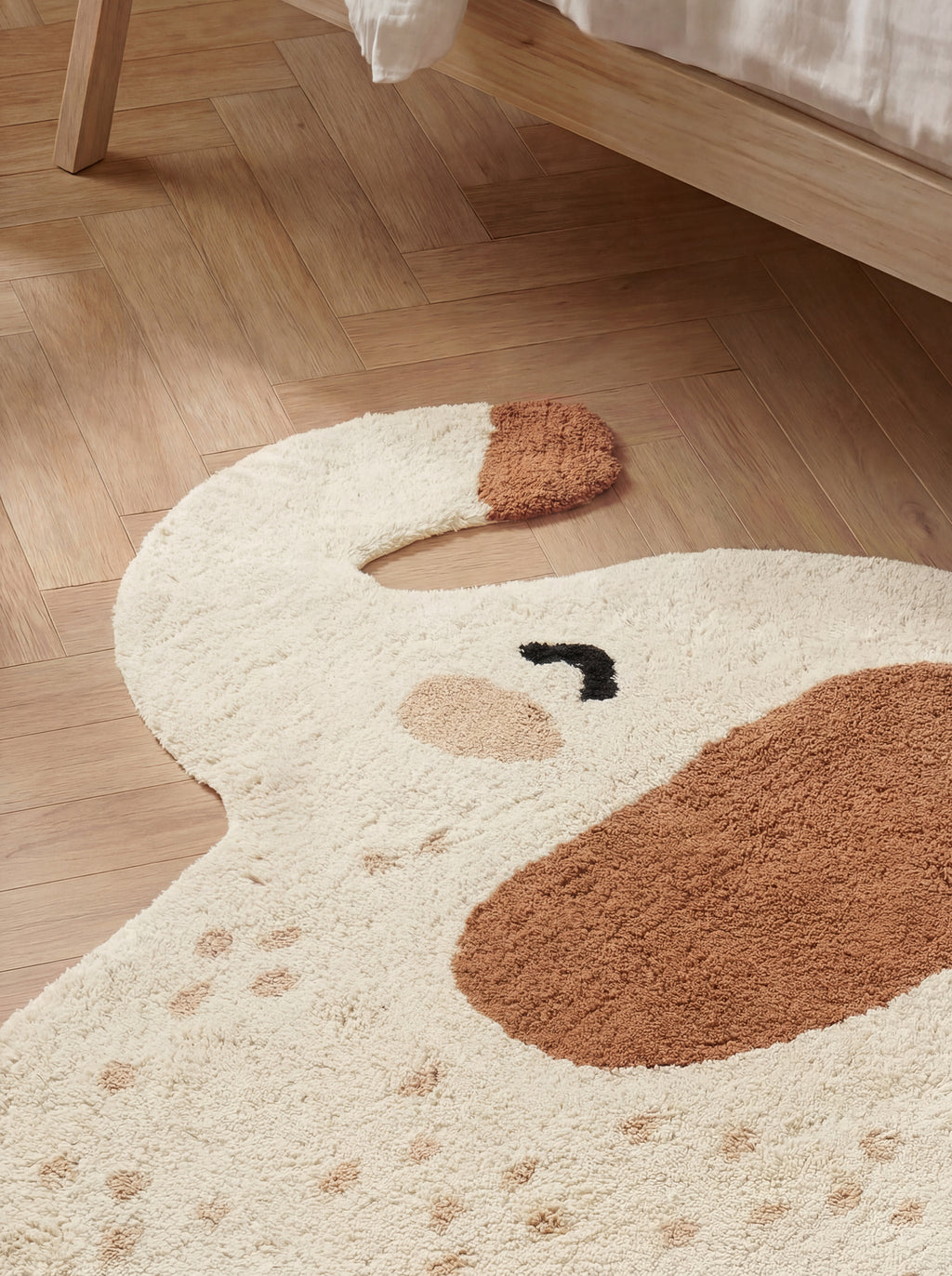 Hanse Home Snuggle Barnmatta Emmi creme flerfärgad
