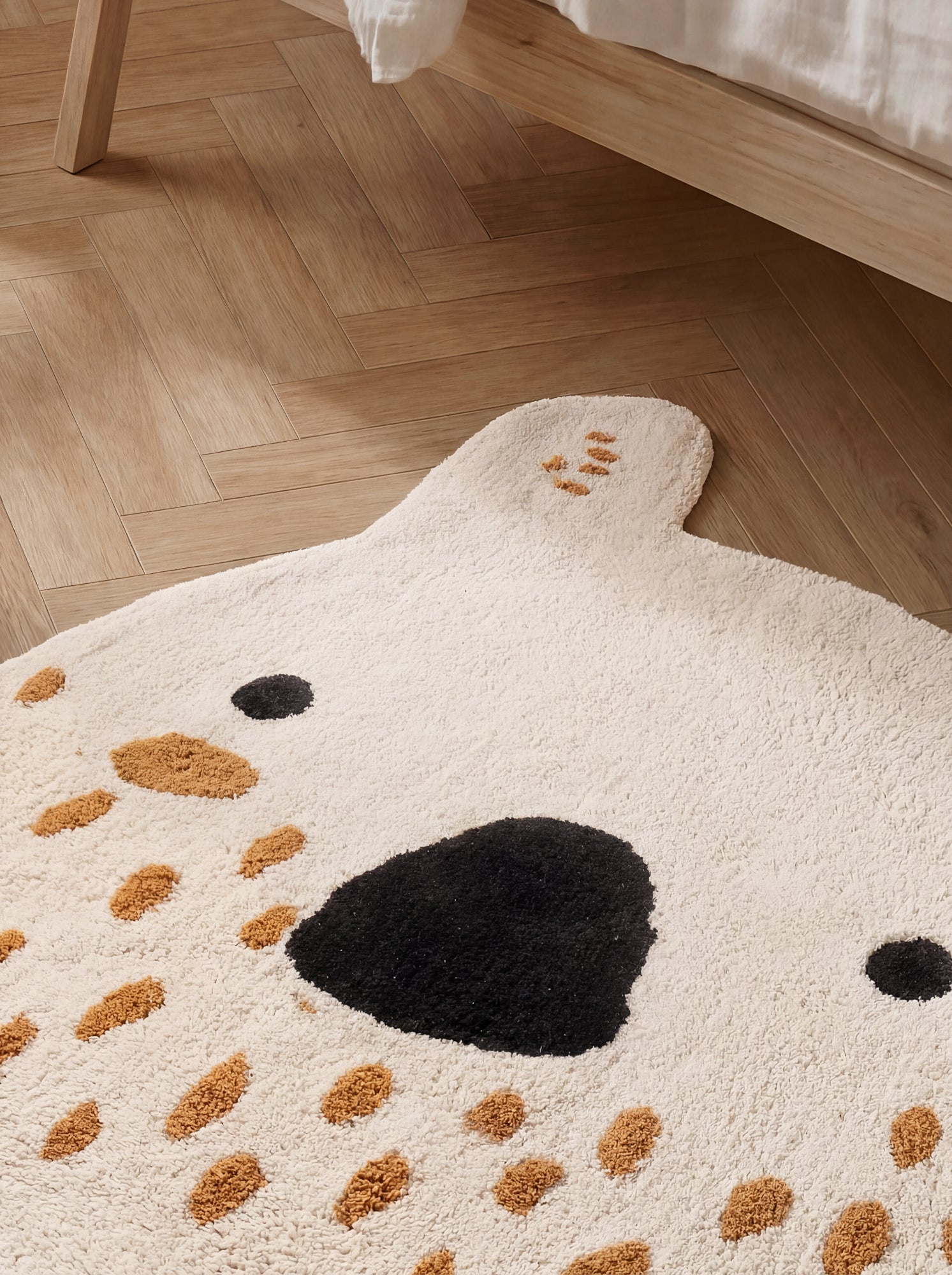 Hanse Home Snuggle Barnmatta Nienchen creme flerfärgad