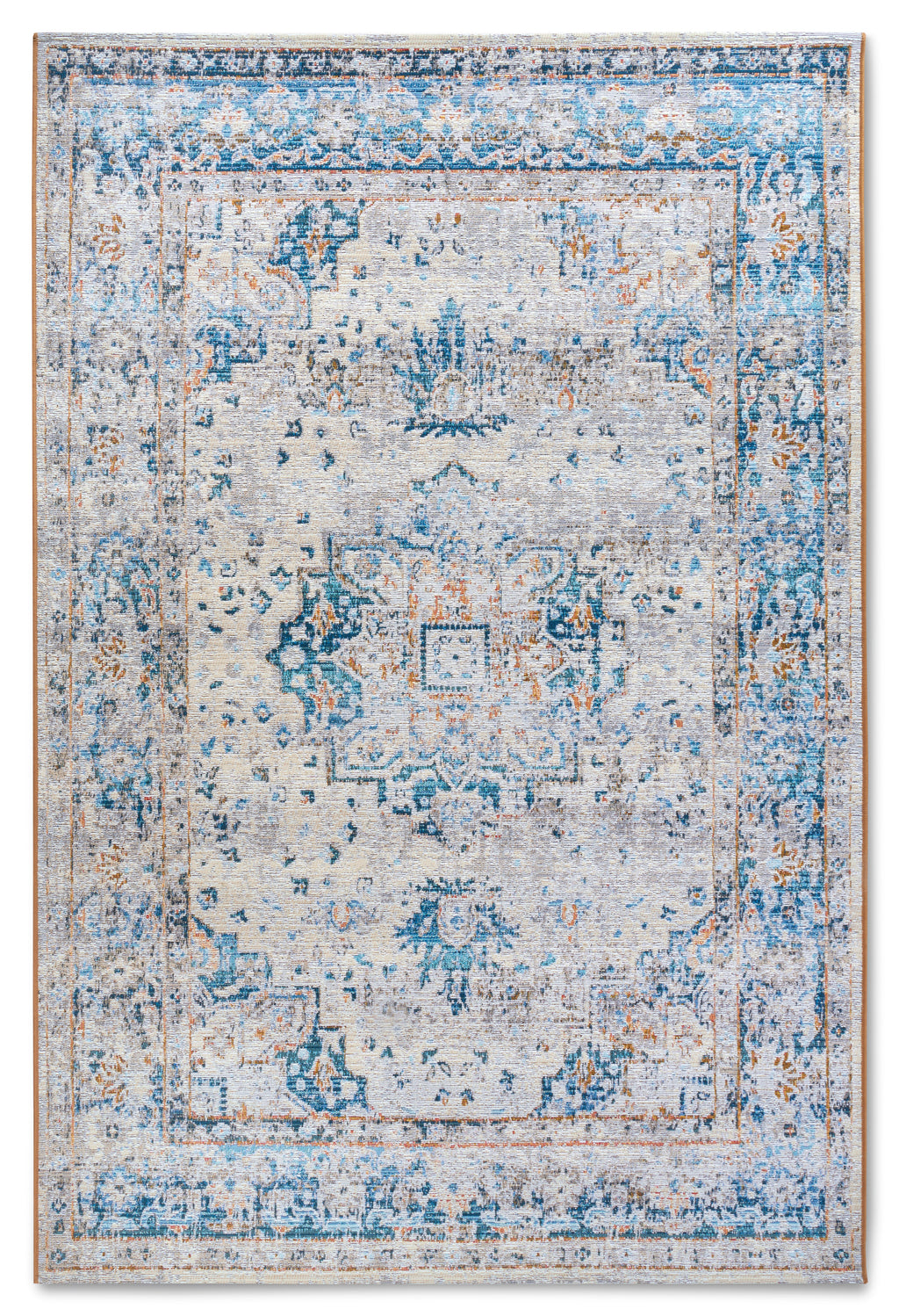 Villeroy & Boch 1767 Inom- och utomhusmatta Rene creme blå