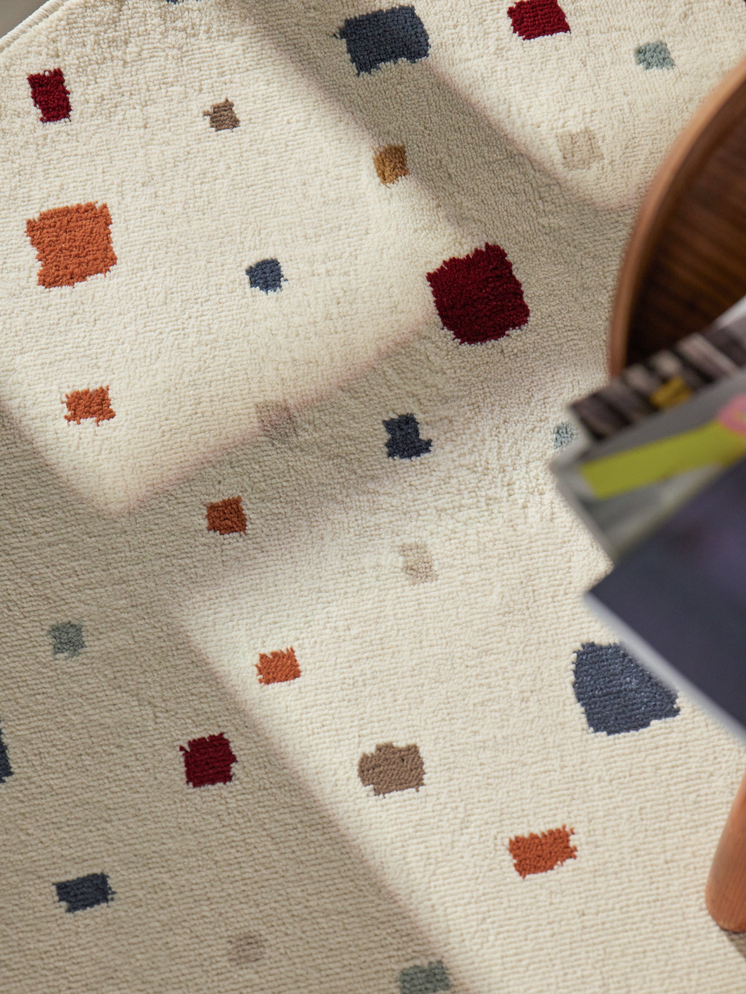 Hanse Home Adventures Barnmatta Funny Squares creme flerfärgad