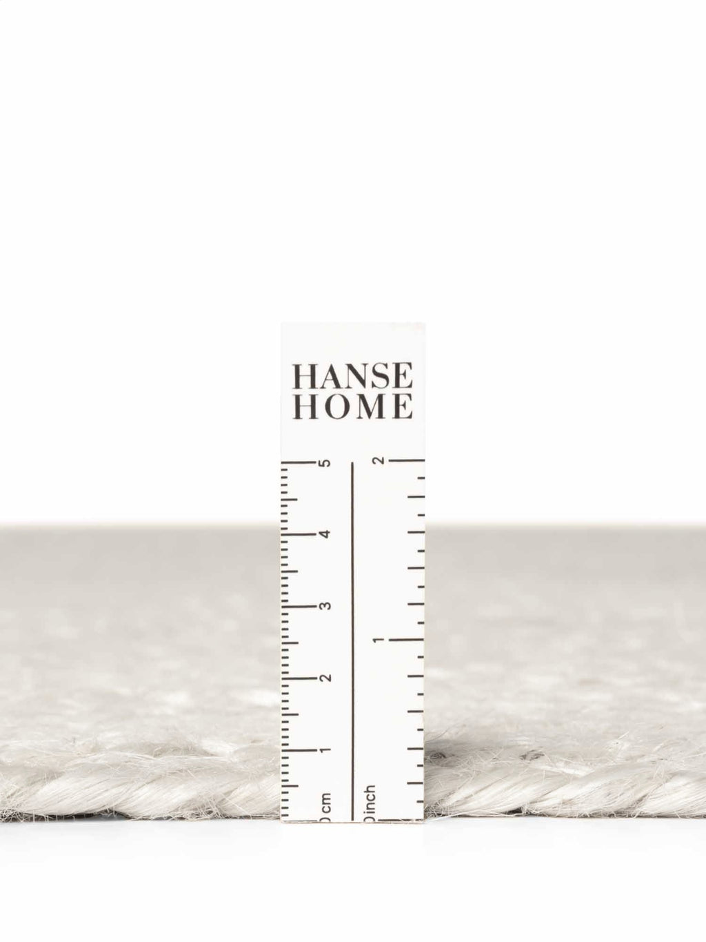 Hanse Home Jute Braided Jutematta oval Rangpur vit
