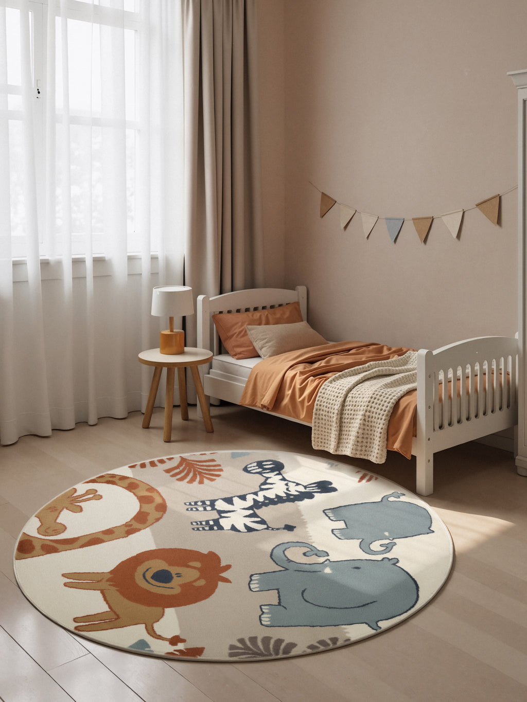 Hanse Home Adventures Barnmatta Savanna creme flerfärgad
