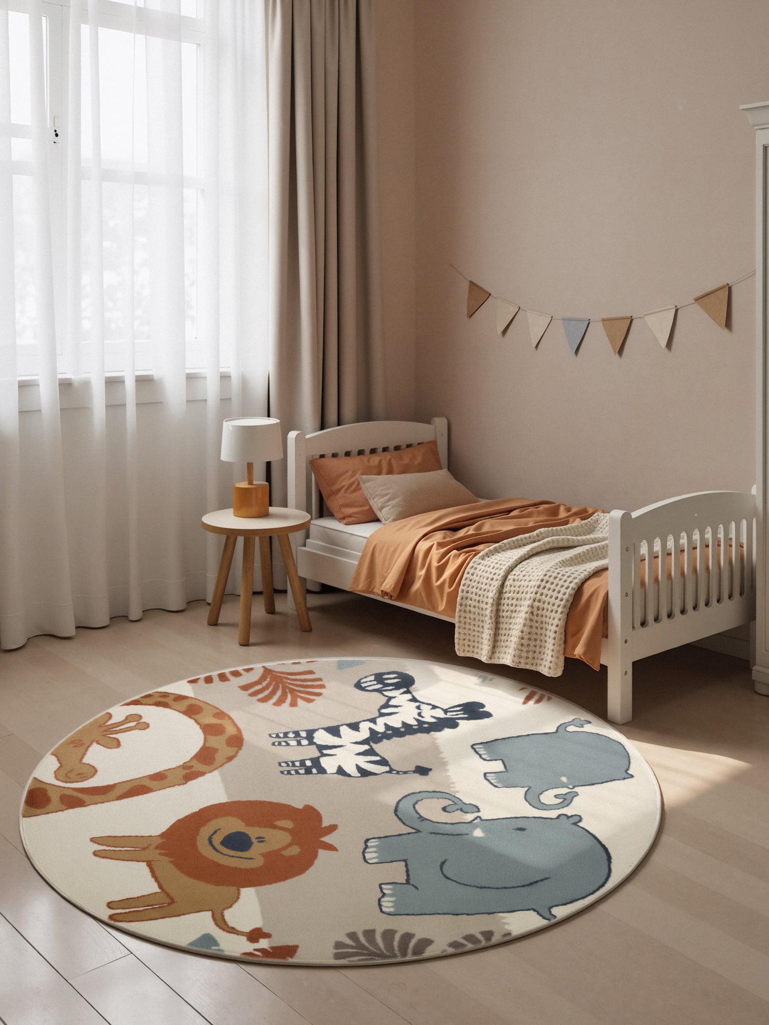 Hanse Home Adventures Barnmatta Savanna creme flerfärgad