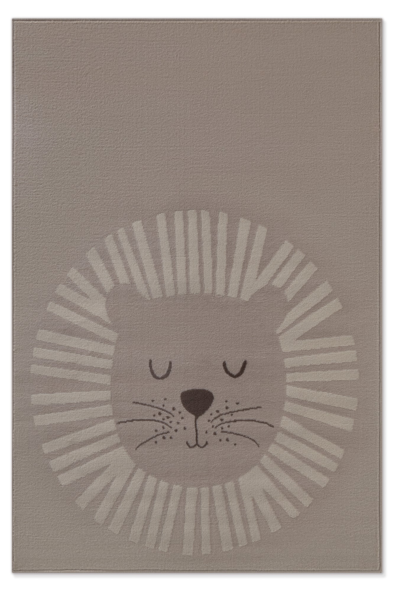 Hanse Home Adventures Barnmatta Happy Lion beige creme