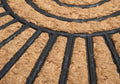 Hanse Home Mix Mats Dörrmatta Gummi-Cocos Halbrund Geometric Ornament