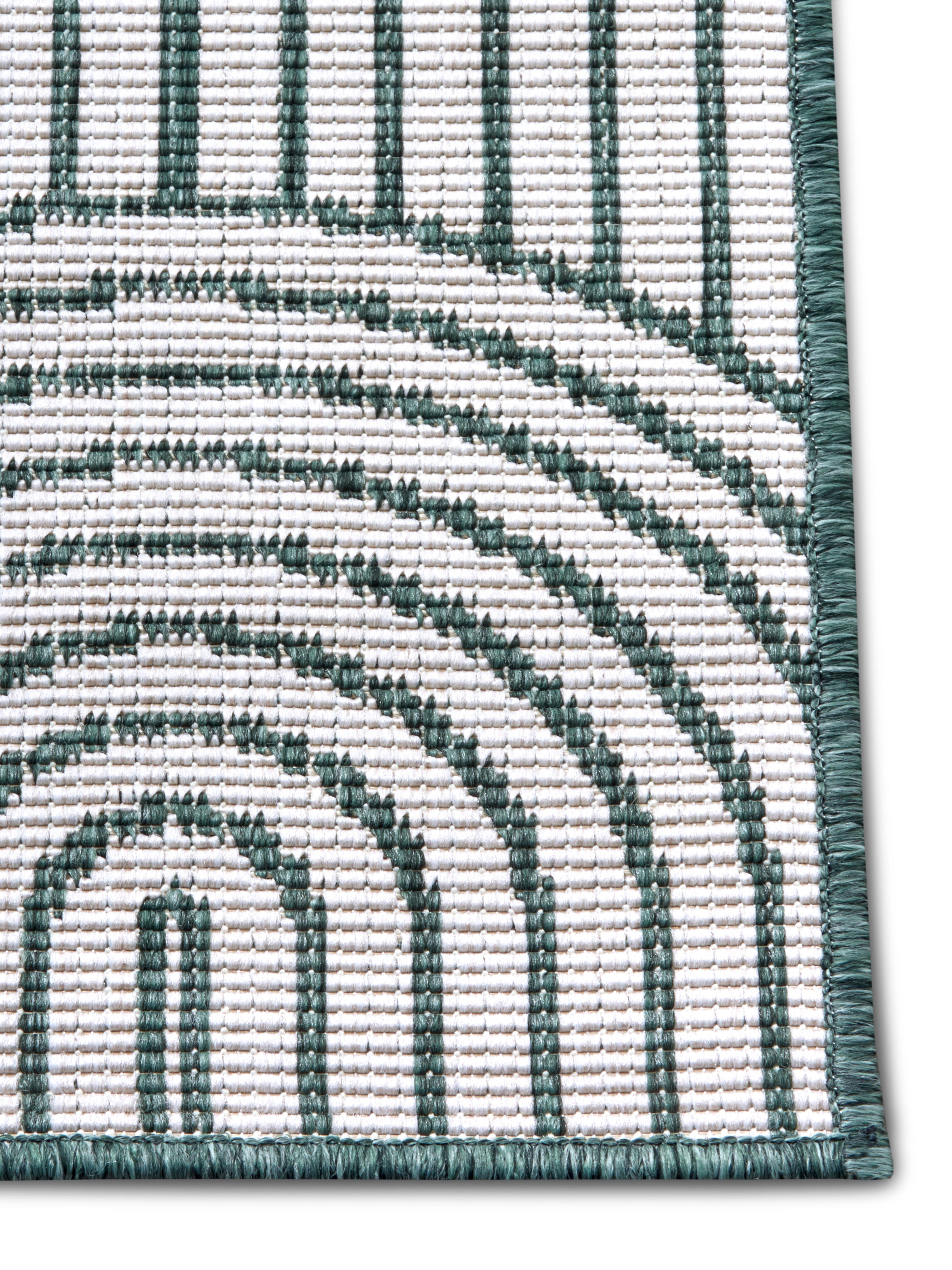 Hanse Home Flatweave Vändbar inom- och utomhusmatta Pangli grön