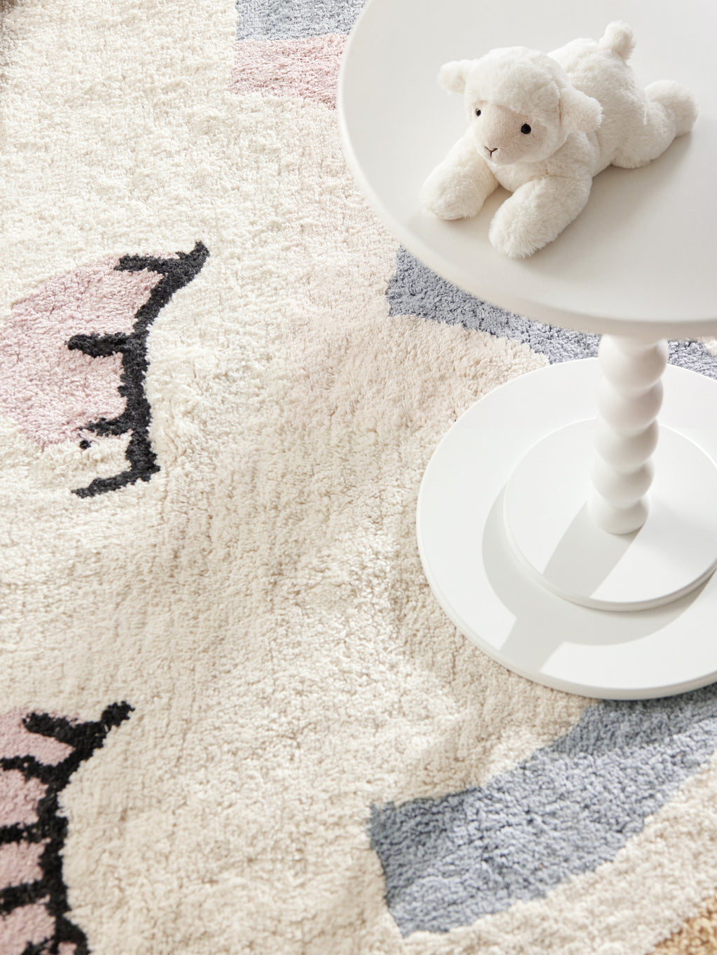 Hanse Home Snuggle Barnmatta Nappi creme flerfärgad