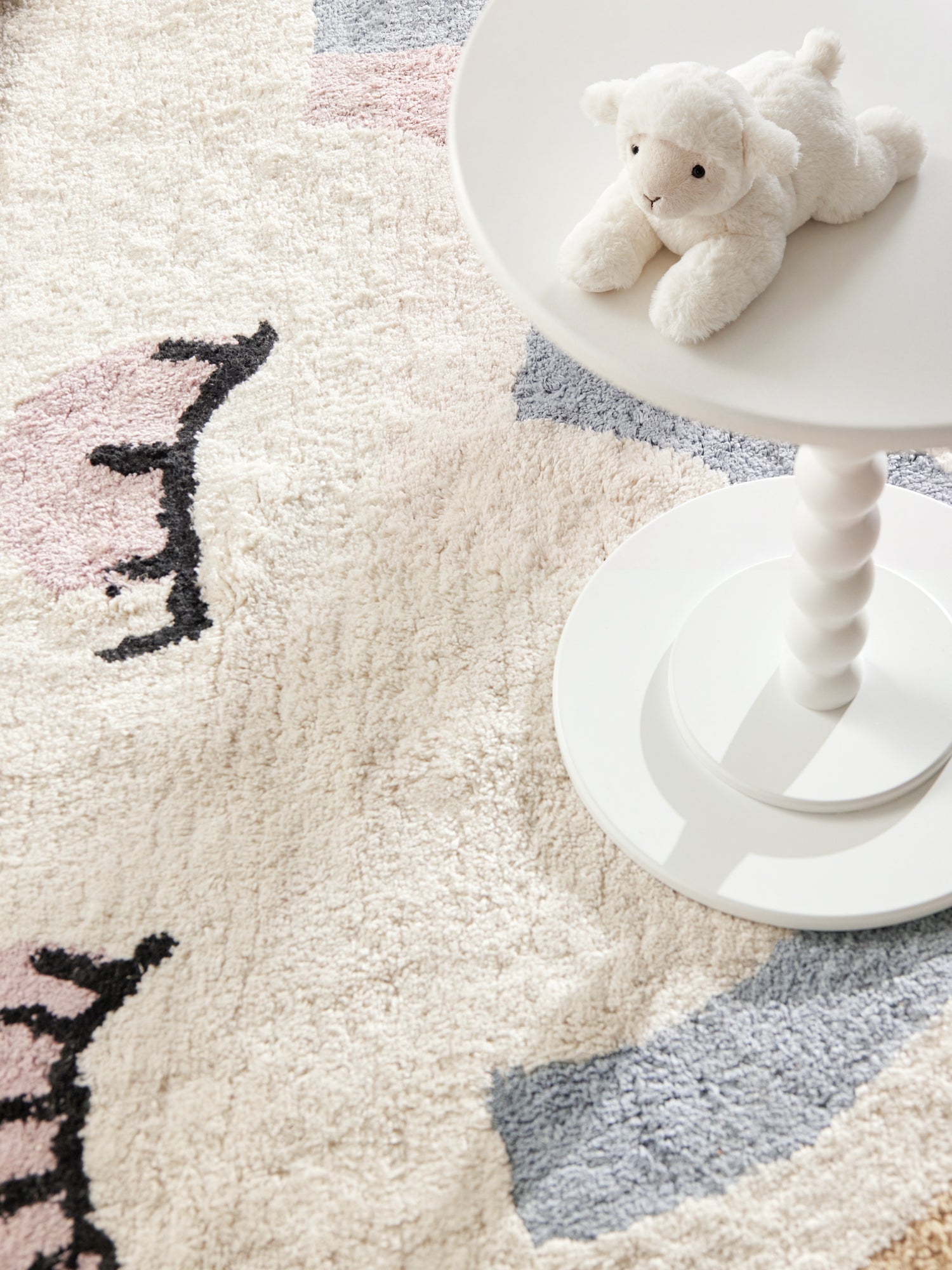 Hanse Home Snuggle Barnmatta Nappi creme flerfärgad