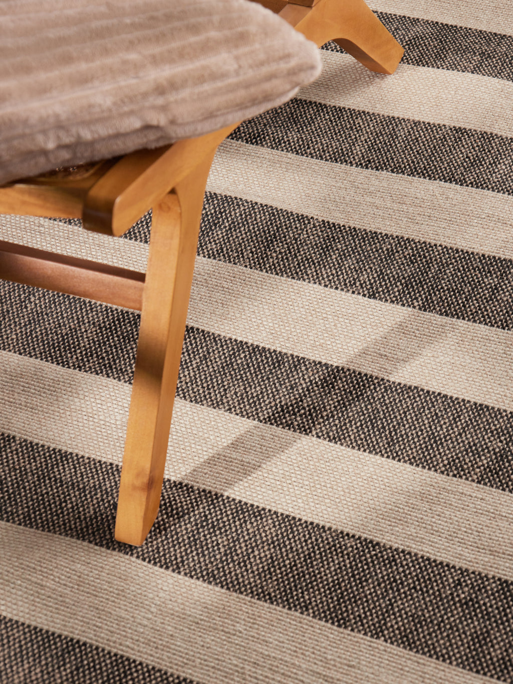 Hanse Home Handloom 1.0 Jutematta Playa natur vit svart