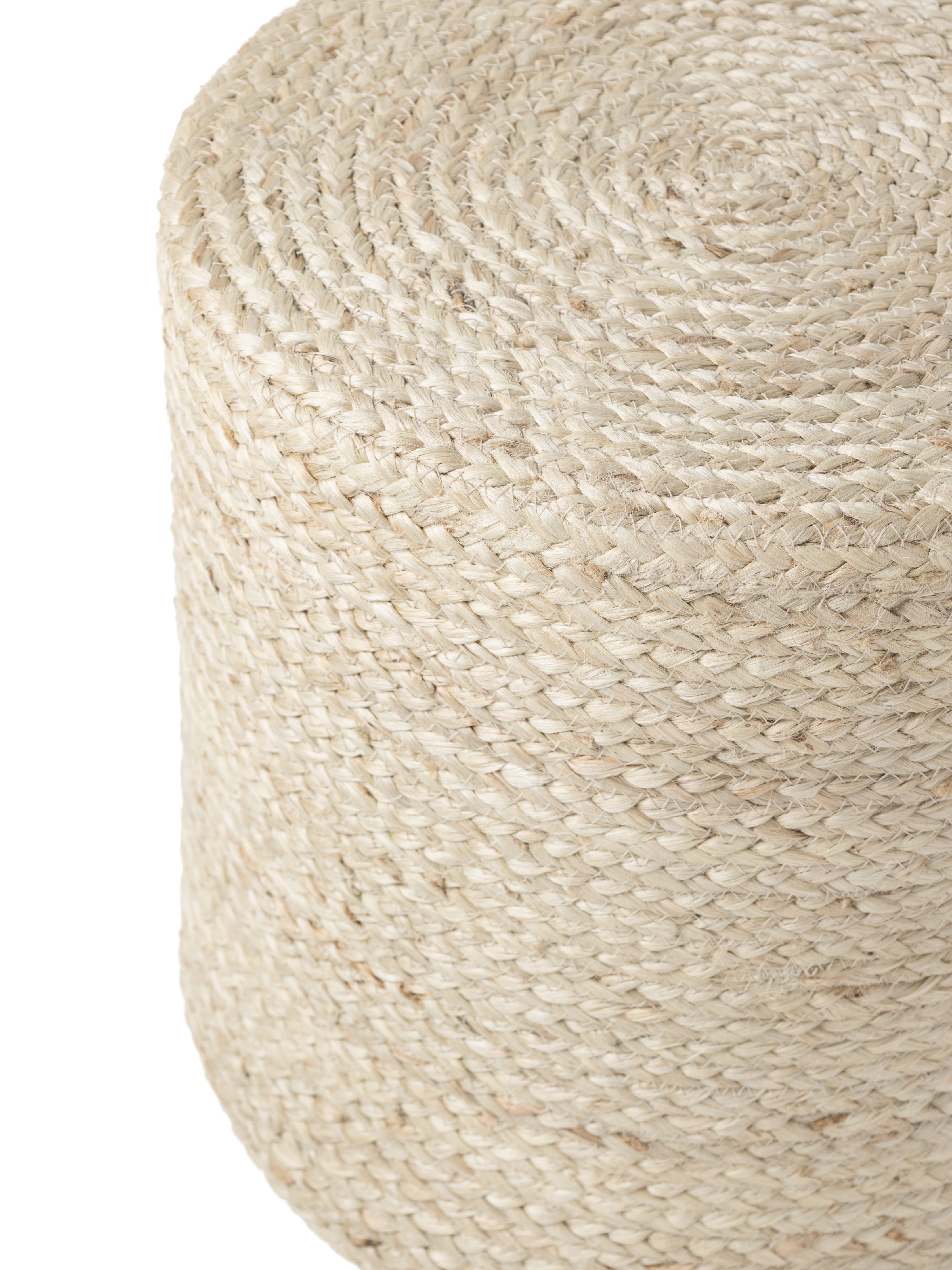 Hanse Home Looma Jutepuff Looma natur elfenben