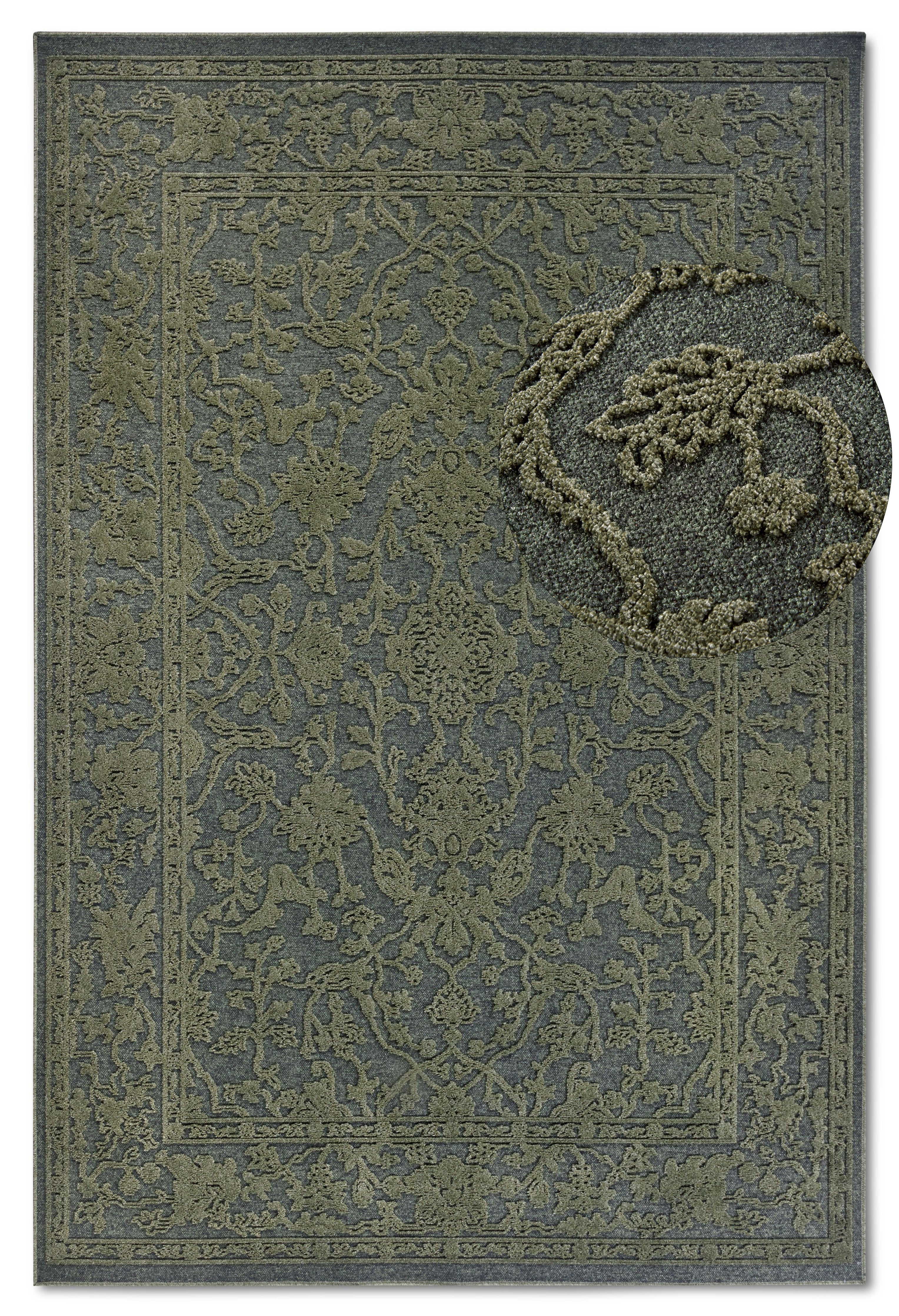 Villeroy & Boch 1879 Kortluggsmatta Ambroise djungelgrön