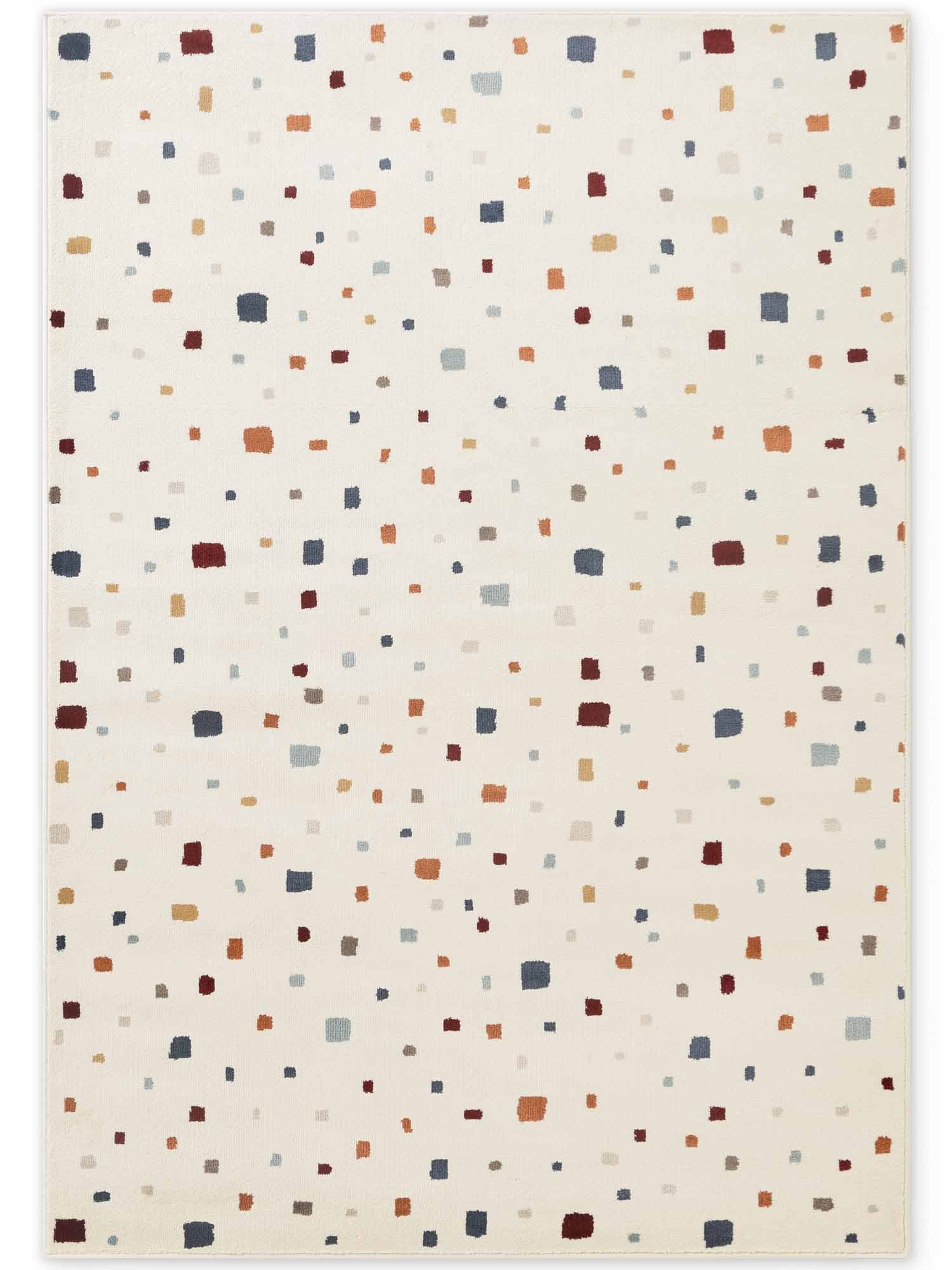 Hanse Home Adventures Barnmatta Funny Squares creme flerfärgad
