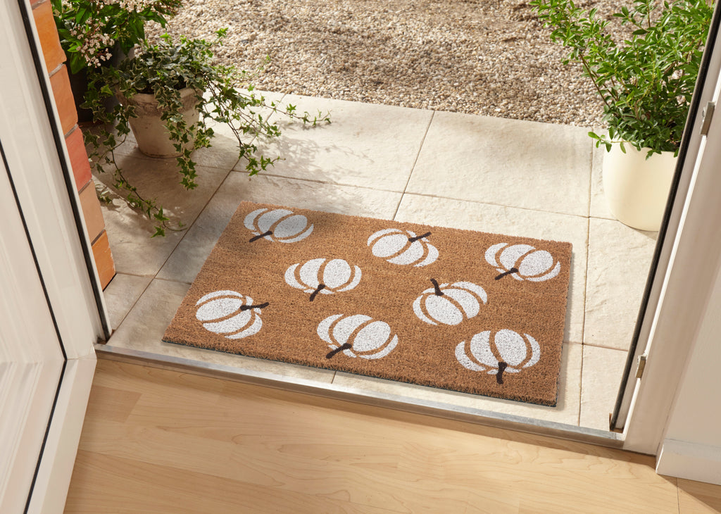 Hanse Home Mix Mats Dörrmatta kokos vit Pumpkins