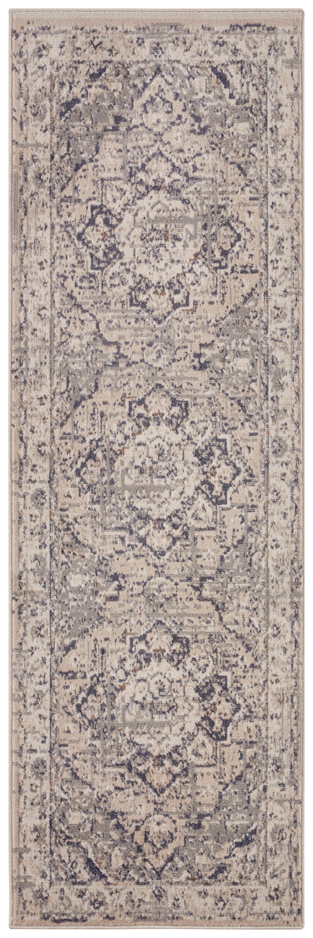 Hanse Home Terrain Designerkortluggsmatta Sand creme grå