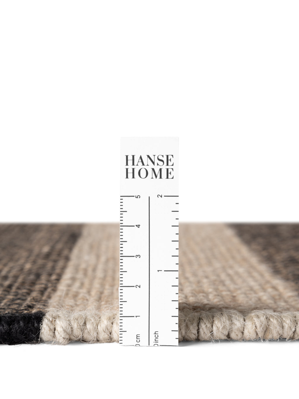 Hanse Home Handloom 1.0 Jutematta Playa natur vit svart