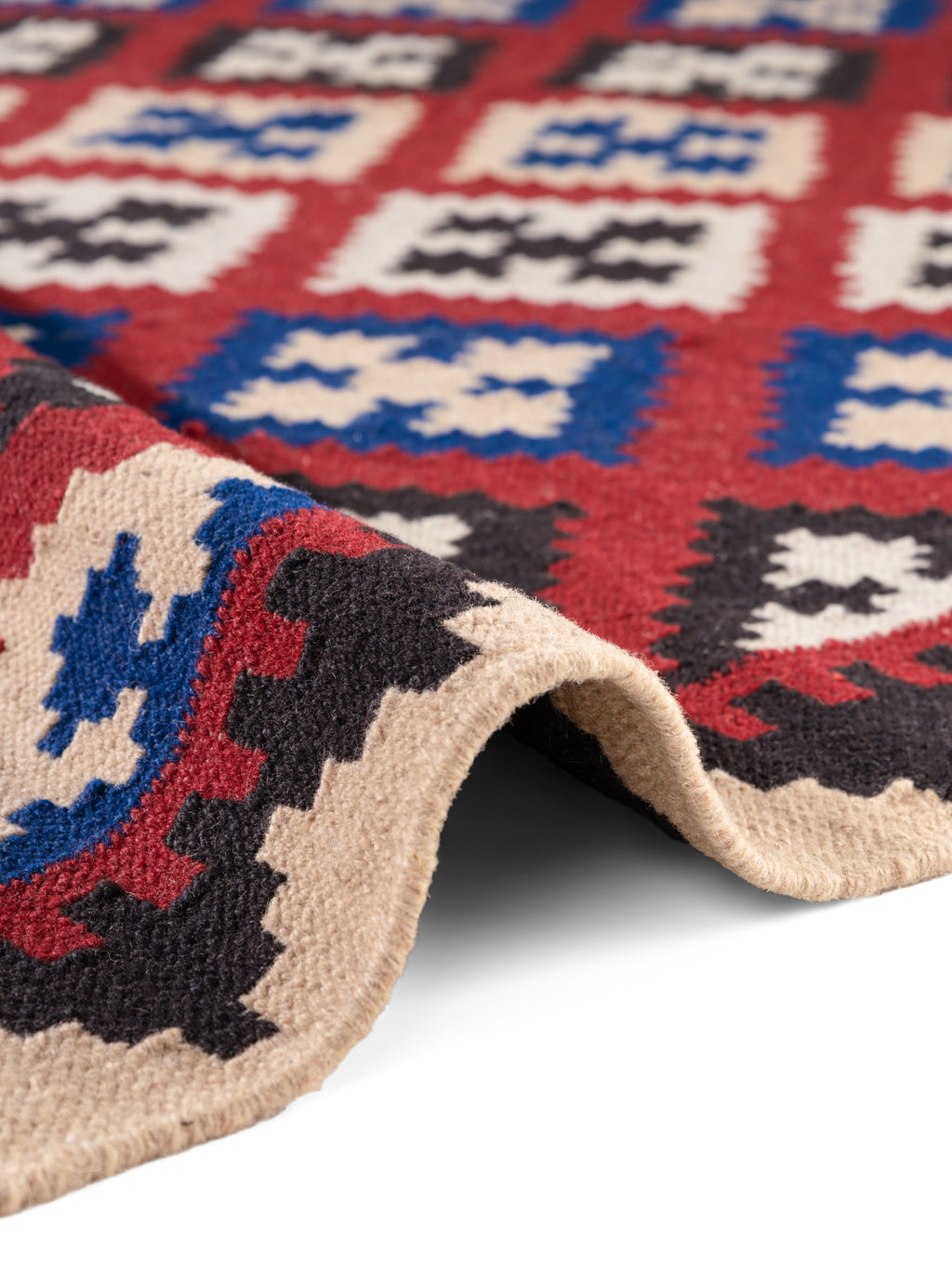 Hanse Home Kamal Afghansk kelimmatta Rami creme flerfärgad