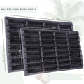 Hanse Home Mix Mats Dörrmatta Rubber-Cocos Brushes svart