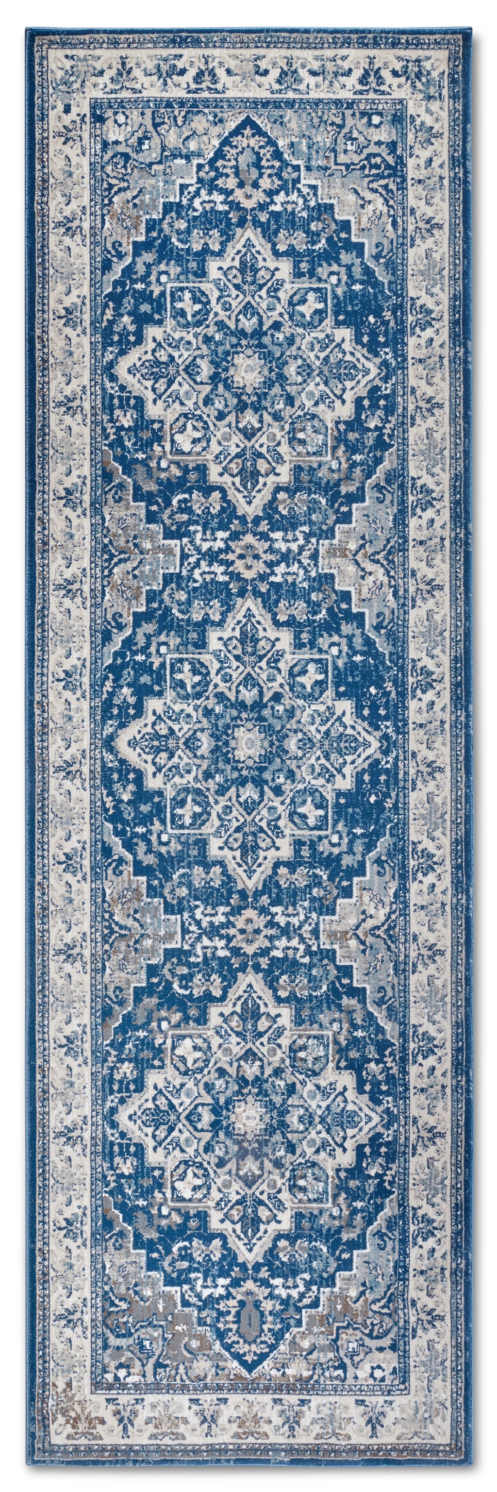 Villeroy & Boch 1869 Kortluggsmatta Jehanne blå creme