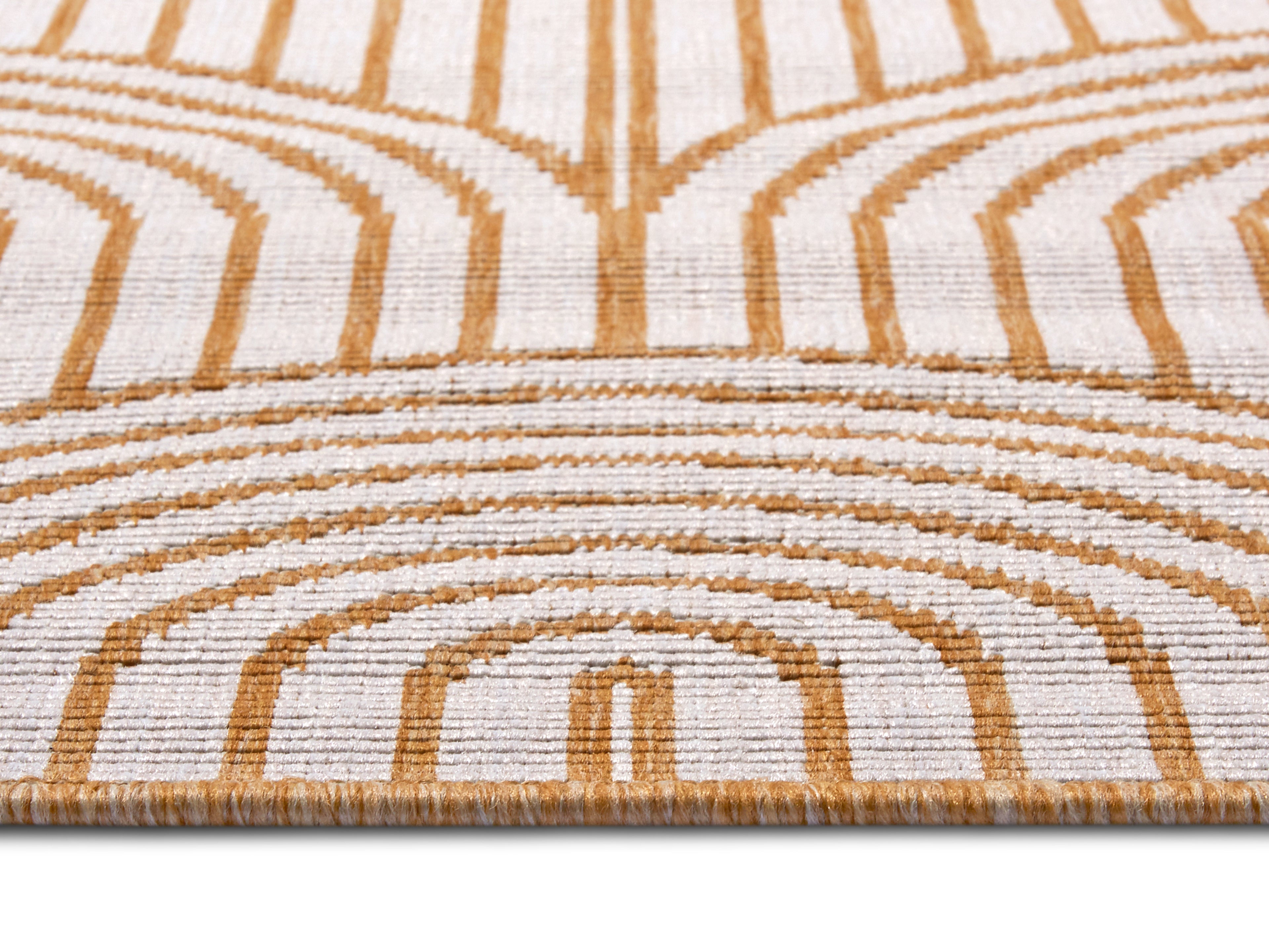 Hanse Home Flatweave Vändbar inom- och utomhusmatta Pangli ockra