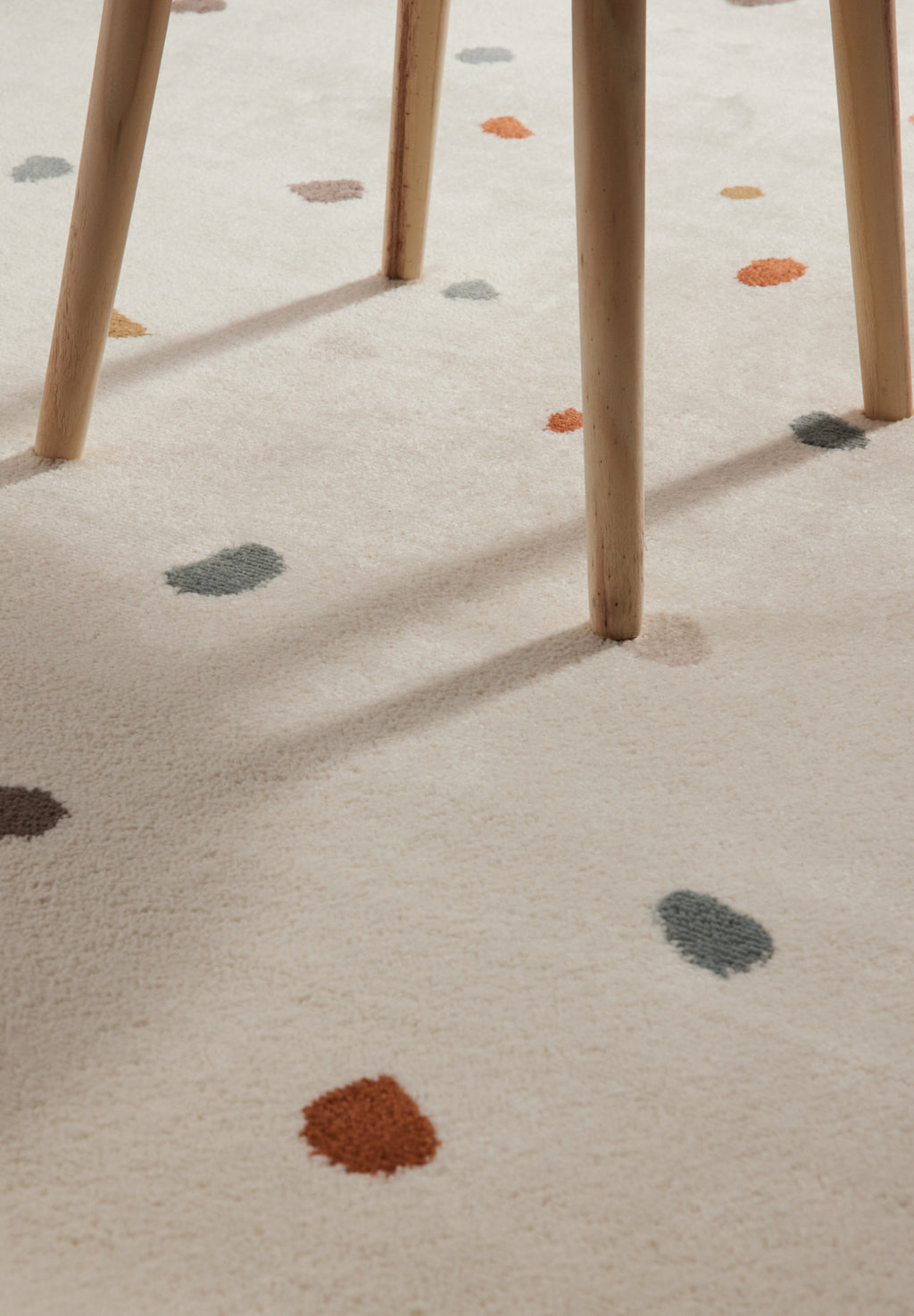 Hanse Home Adventures Barnmatta Funny Dots creme flerfärgad