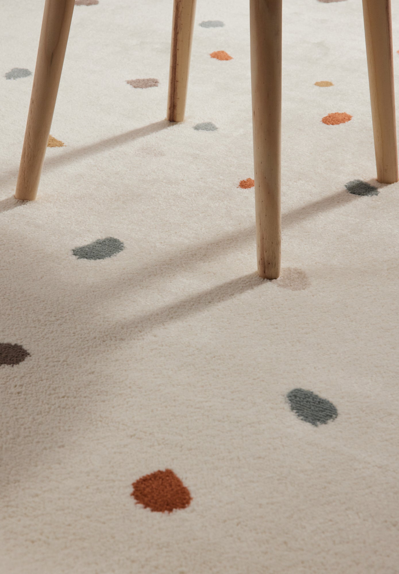 Hanse Home Adventures Barnmatta Funny Dots creme flerfärgad