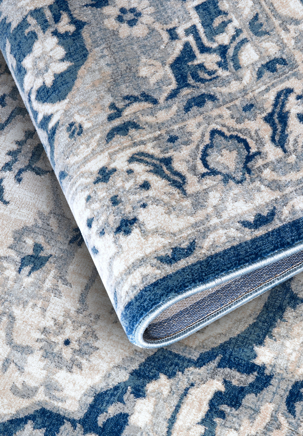 Villeroy & Boch 1869 Kortluggsmatta Gabrielle creme blå