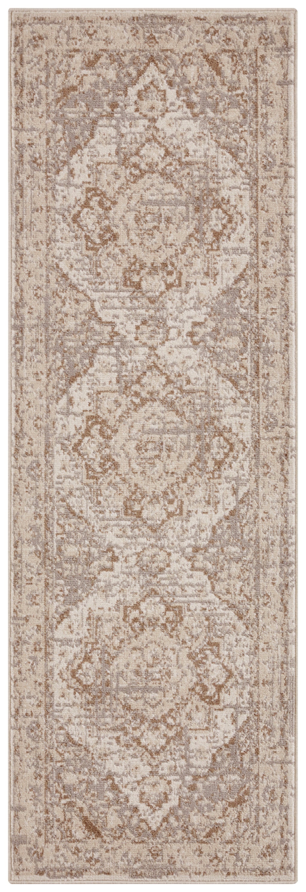 Hanse Home Terrain Designerkortluggsmatta Sand creme brun