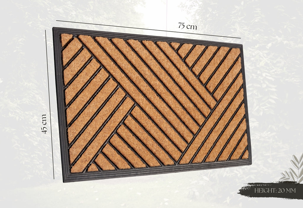Hanse Home Mix Mats Dörrmatta Rubber kokos Crossings