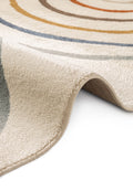 Hanse Home Adventures Barnmatta Double Rainbow creme flerfärgad