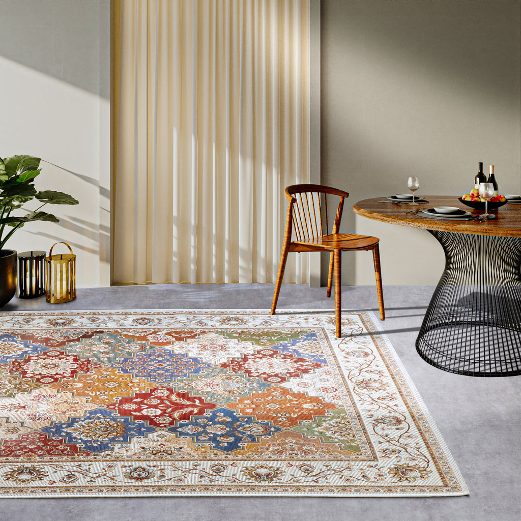 Villeroy & Boch 1767 Inom- och utomhusmatta Pierre creme flerfärgad