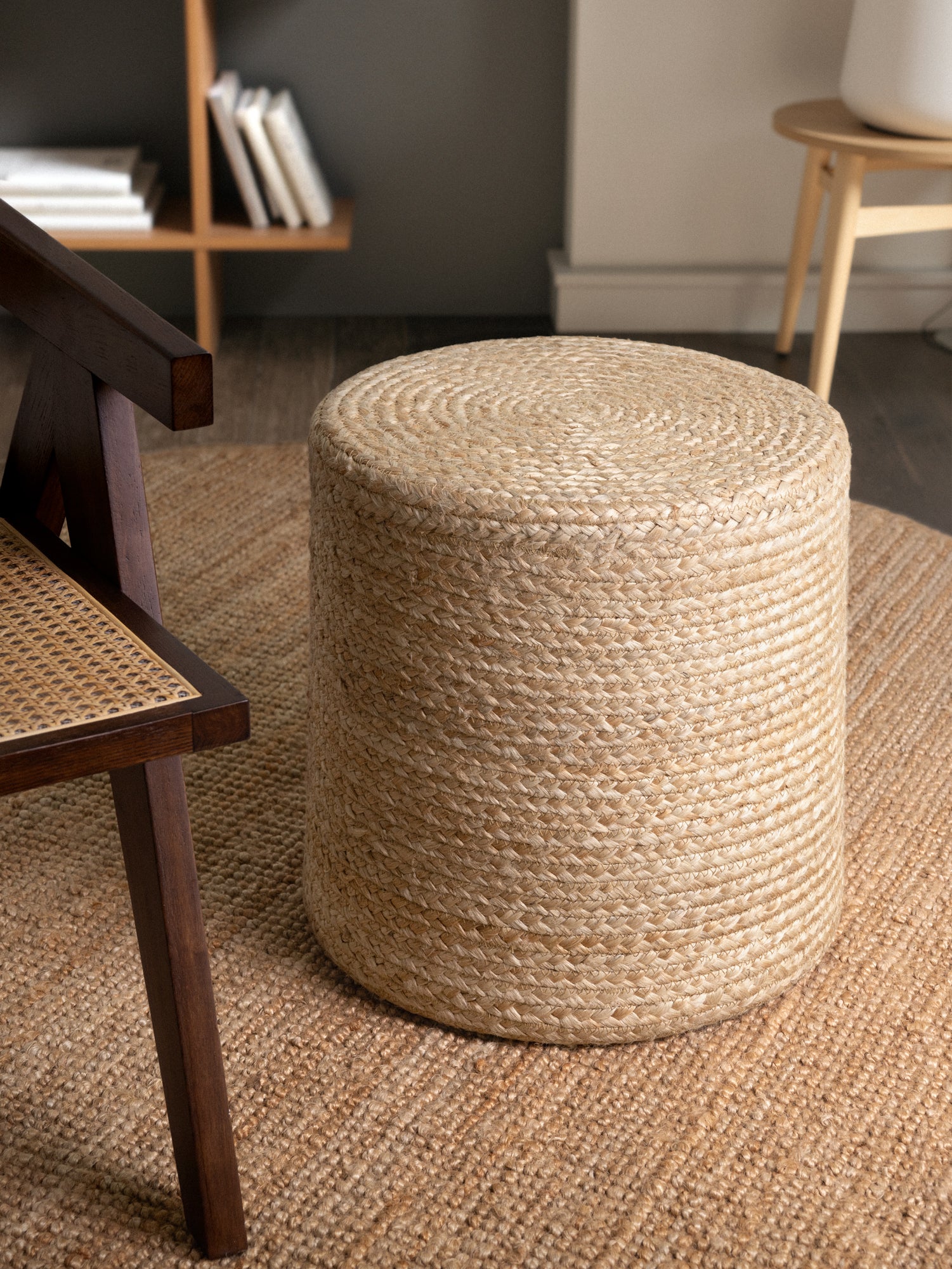 Hanse Home Looma Jutepuff Looma natur guld