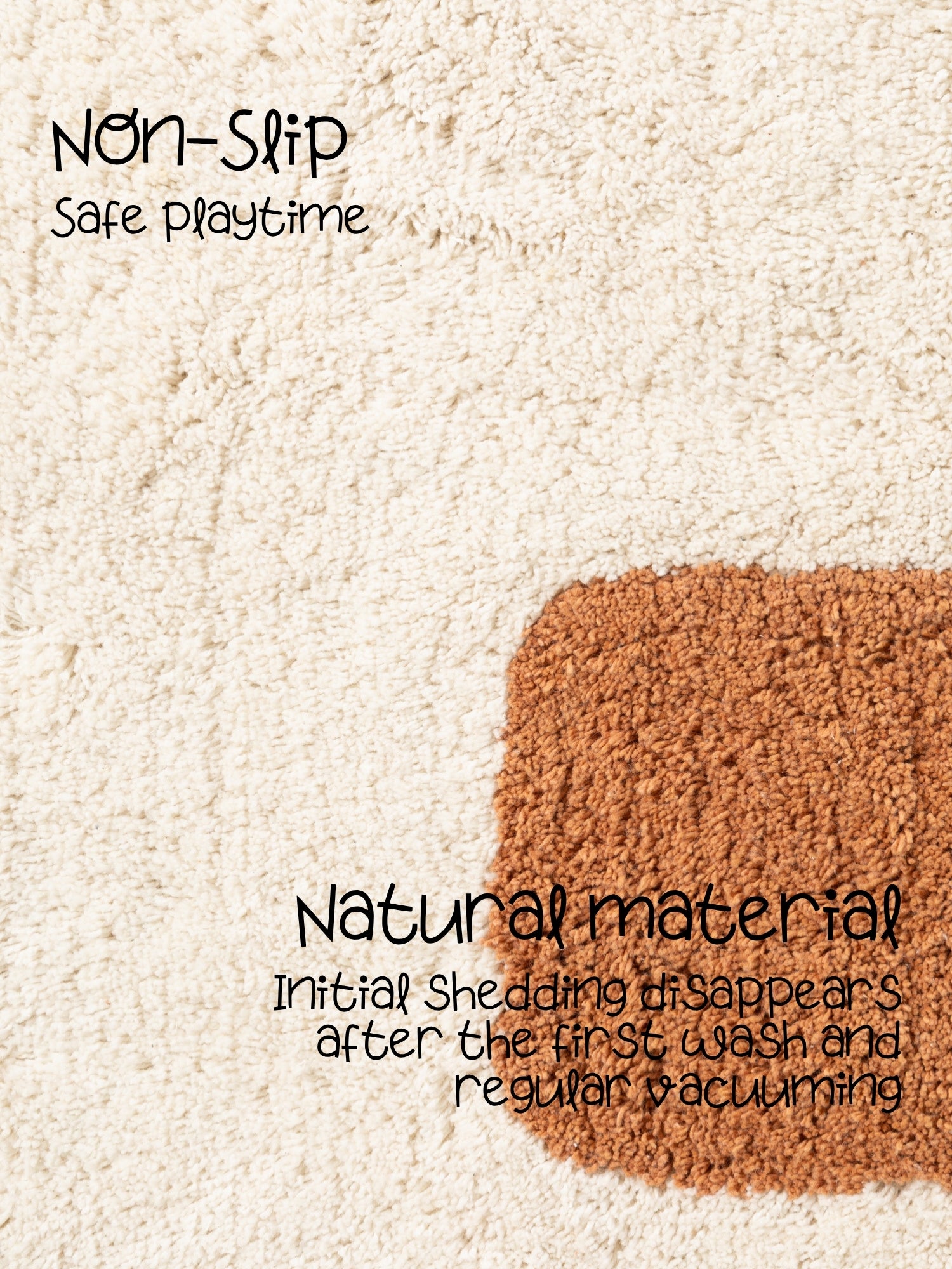 Hanse Home Snuggle Barnmatta Doro creme orange