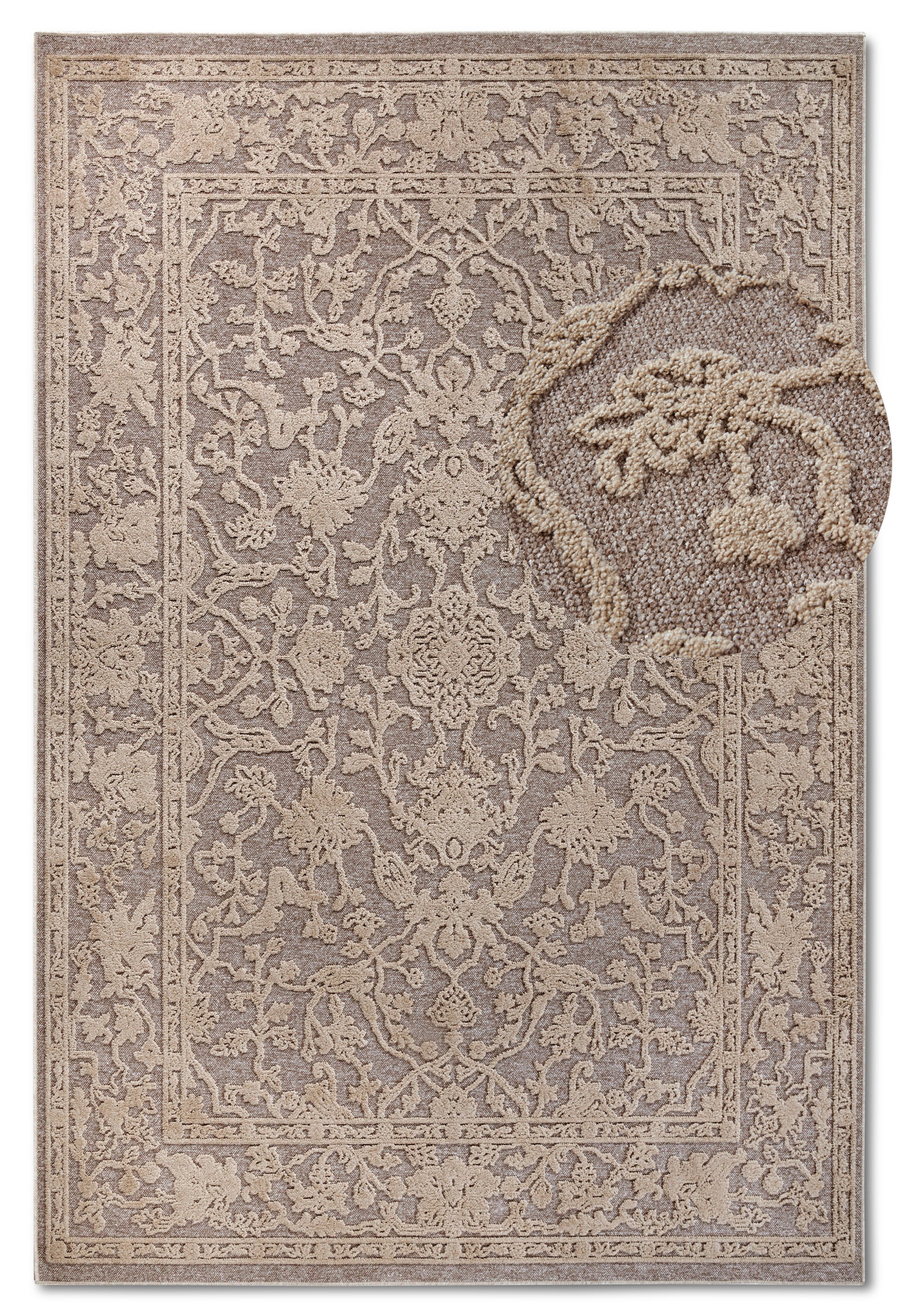Villeroy & Boch 1879 Kortluggsmatta Ambroise natur grå beige