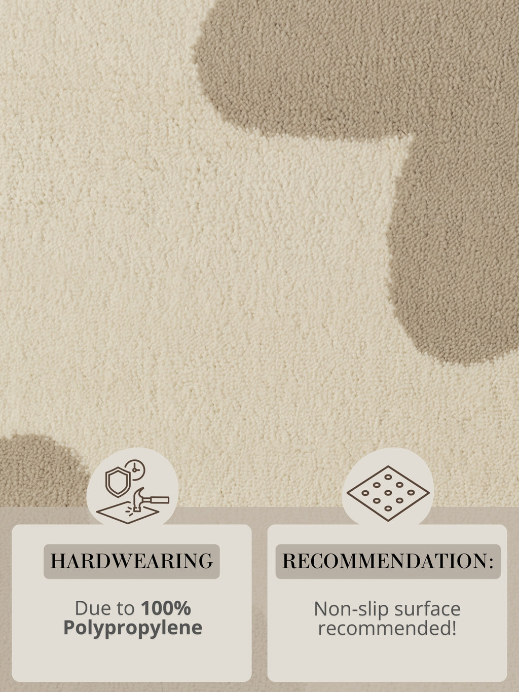 Hanse Home Adventures Barnmatta Bloomy creme beige